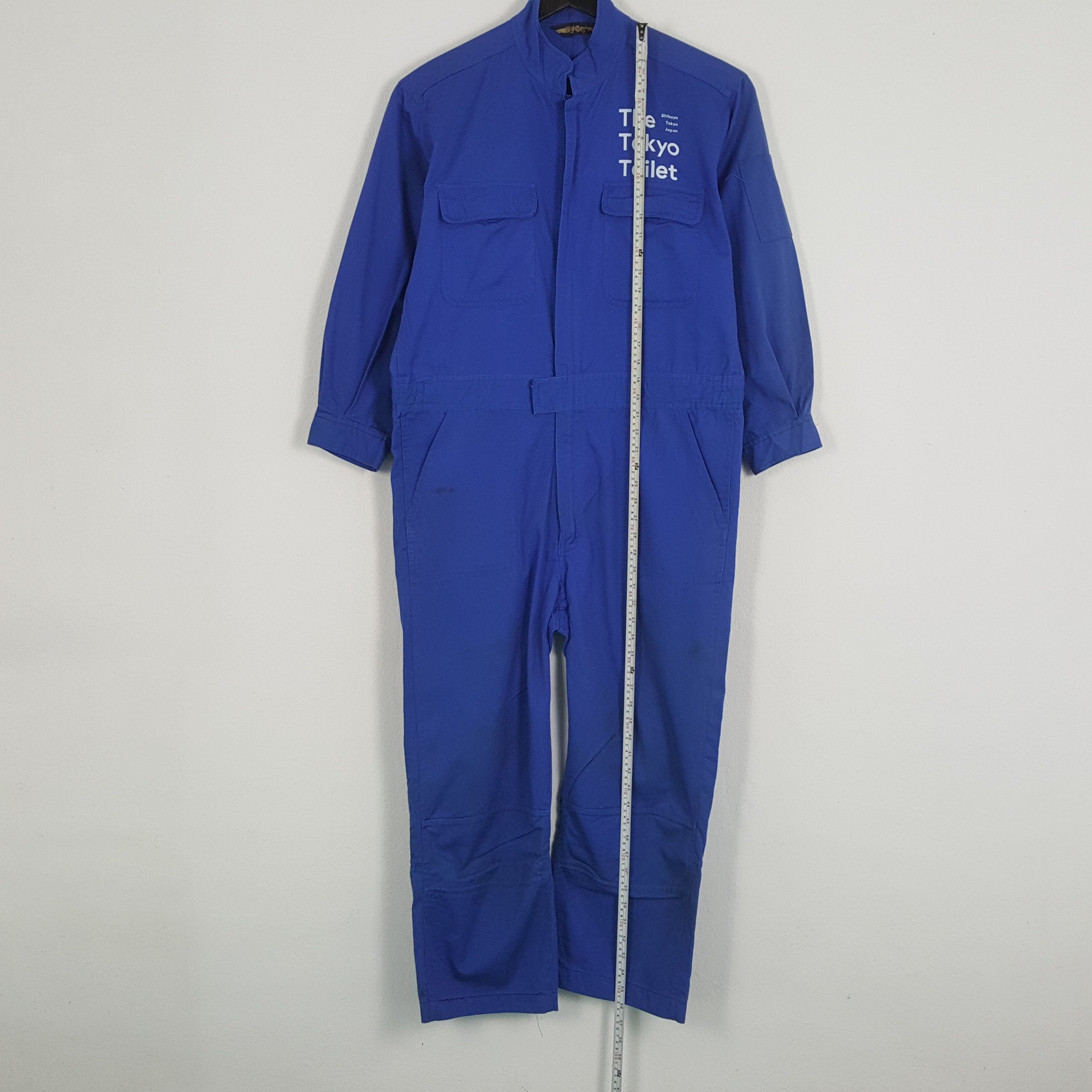 Japanese Brand × Vintage THE TOKYO TOILET Japanese Style Custom Coverall Jacket Size US L / EU 52-54 / 3 - 7 Thumbnail