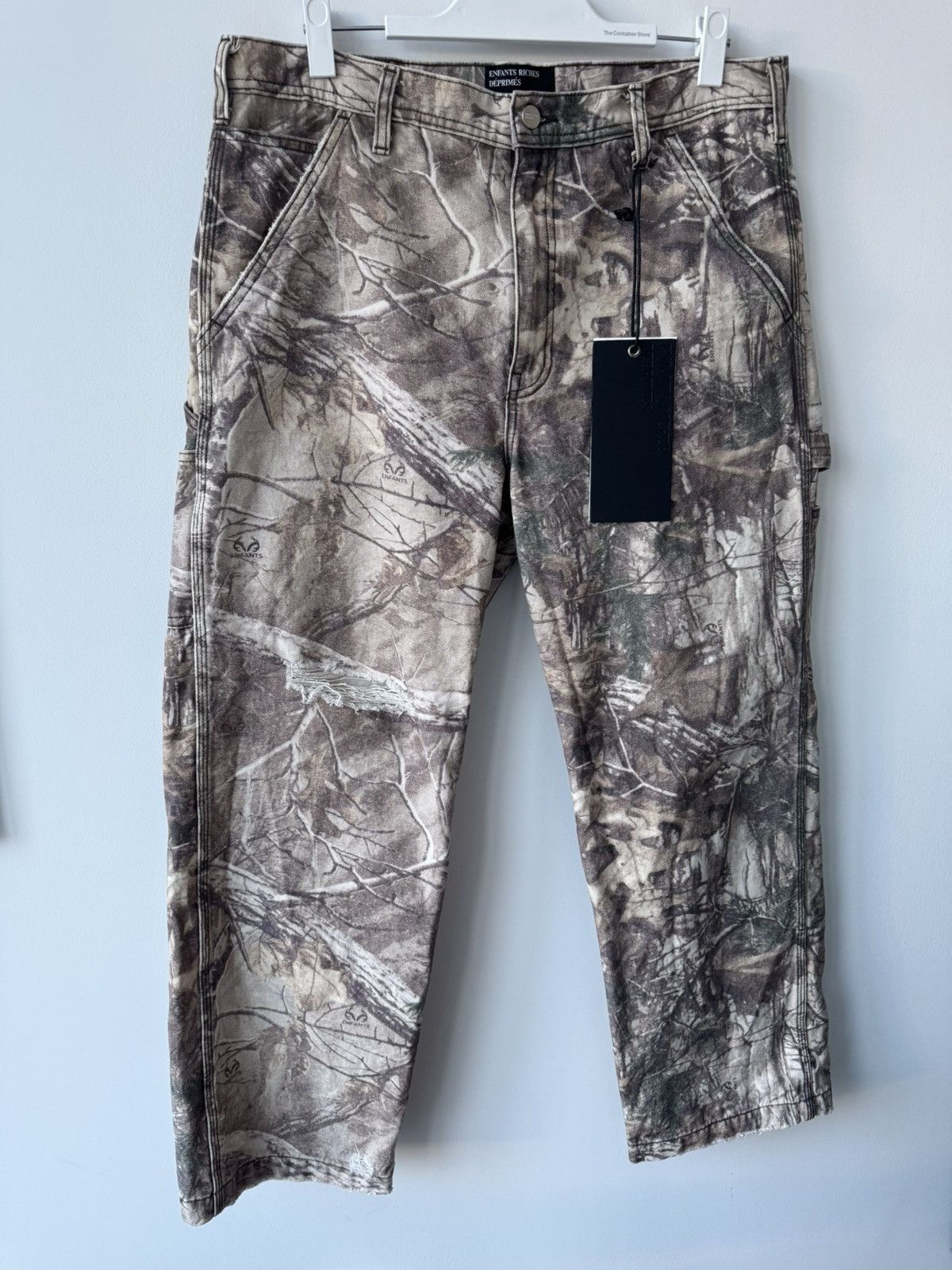 Enfants Riches Deprimes ENFANTS RICHES DEPRIMES REALTREE CARPENTER PAINT PANTS RARE Size US 34 / EU 50 - 2 Thumbnail