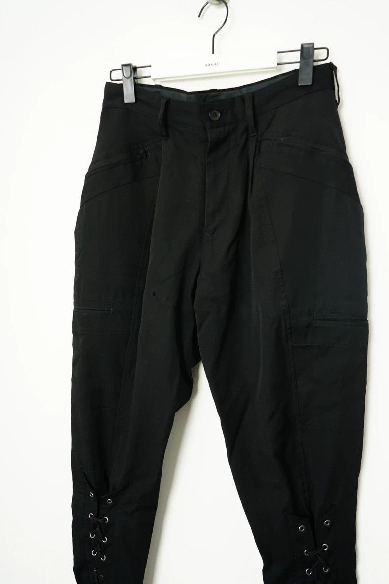 Yohji Yamamoto Yohji Yamamoto Yohji Yamamoto Drawstring Pants for Sale Size US 26 / EU 42 - 2 Thumbnail