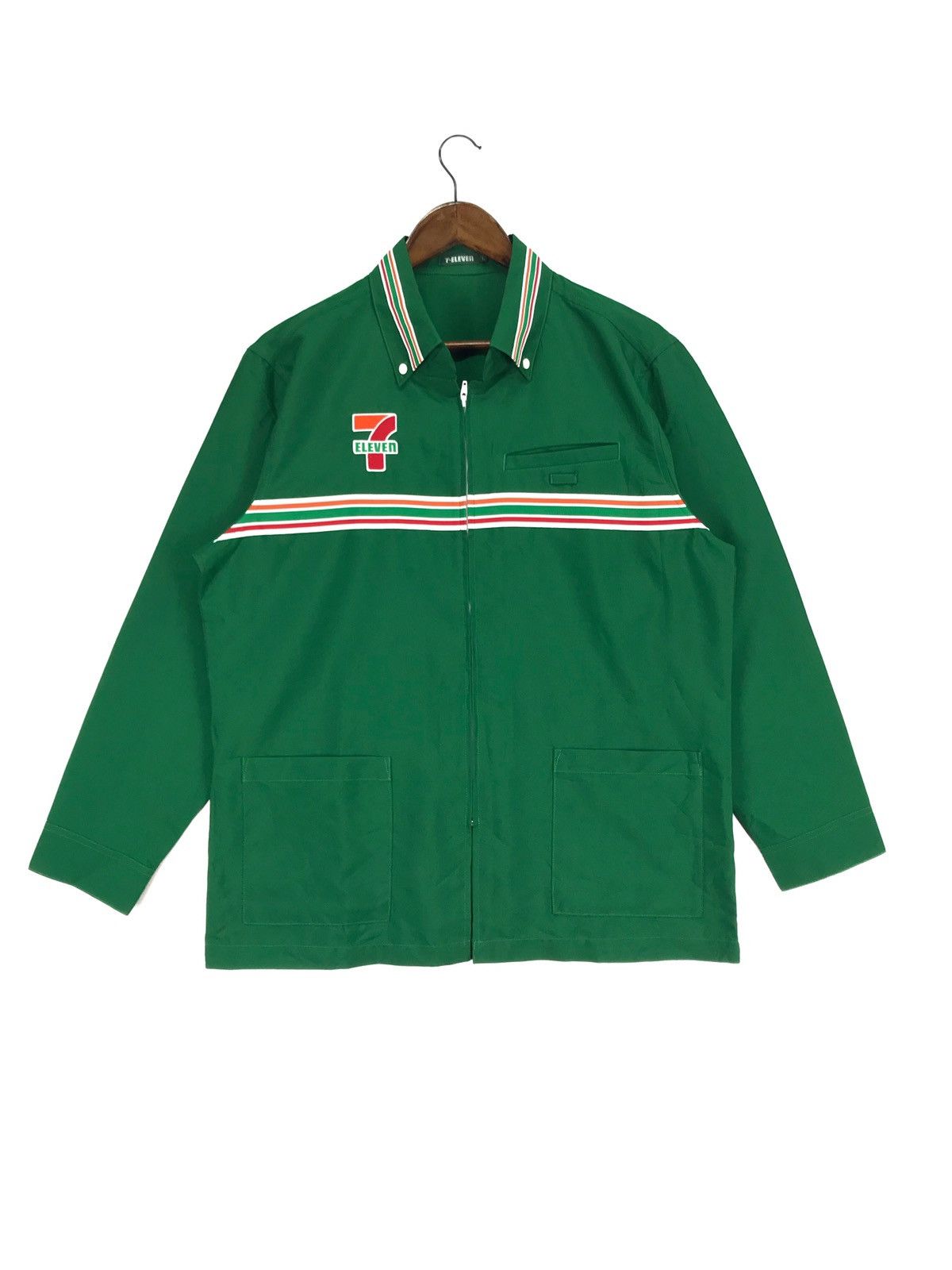 Designer × Japanese Brand × Vintage 🔥RARE🔥7ELEVEN UNIFORM SHIRT Size US M / EU 48-50 / 2 - 3 Thumbnail