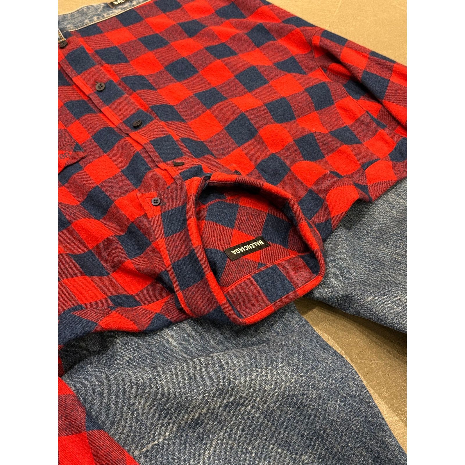 Balenciaga 2020 Balenciaga Hybrid Shirt Pants Size US 34 / EU 50 - 7 Thumbnail