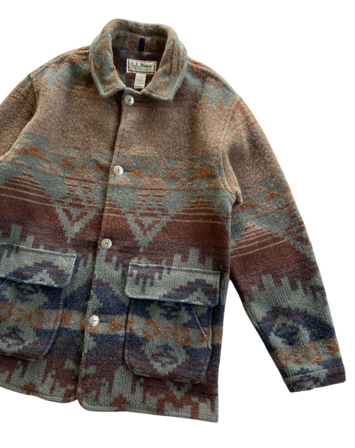 L.L. Bean 70s L.L.Bean Native Printed Jacket Size US M / EU 48-50 / 2 - 4 Thumbnail
