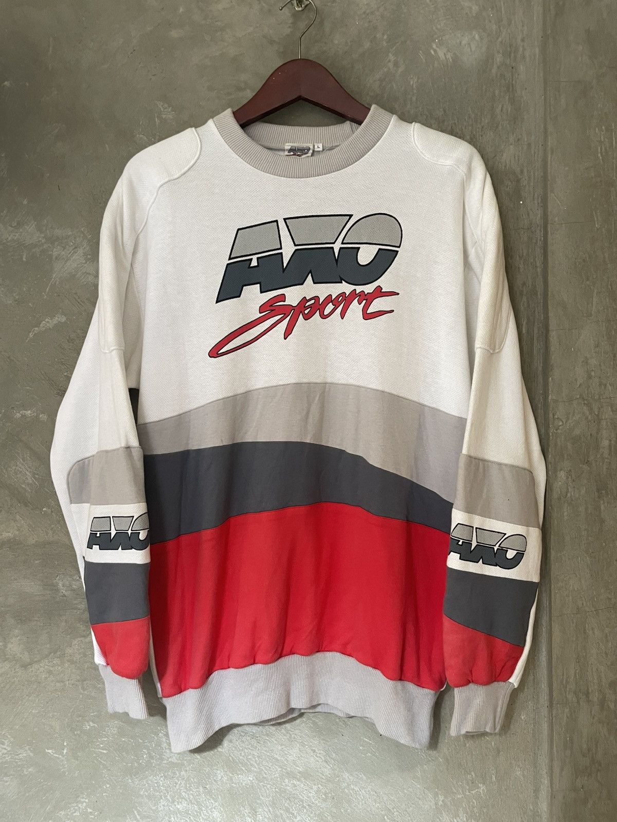 Gear for Sports × Vintage Vintage 90s AXO Sport Team Racing Motocross Sweatshirt Size US L / EU 52-54 / 3 - 2 Thumbnail