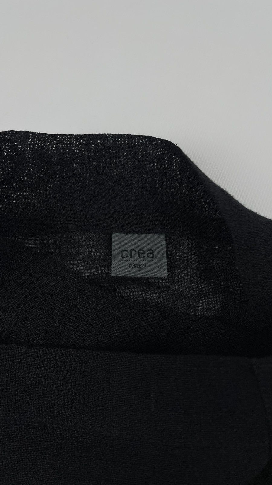 Designer × Japanese Brand Crea Concept Linen Top Blouse Size M / US 6-8 / IT 42-44 - 7 Thumbnail