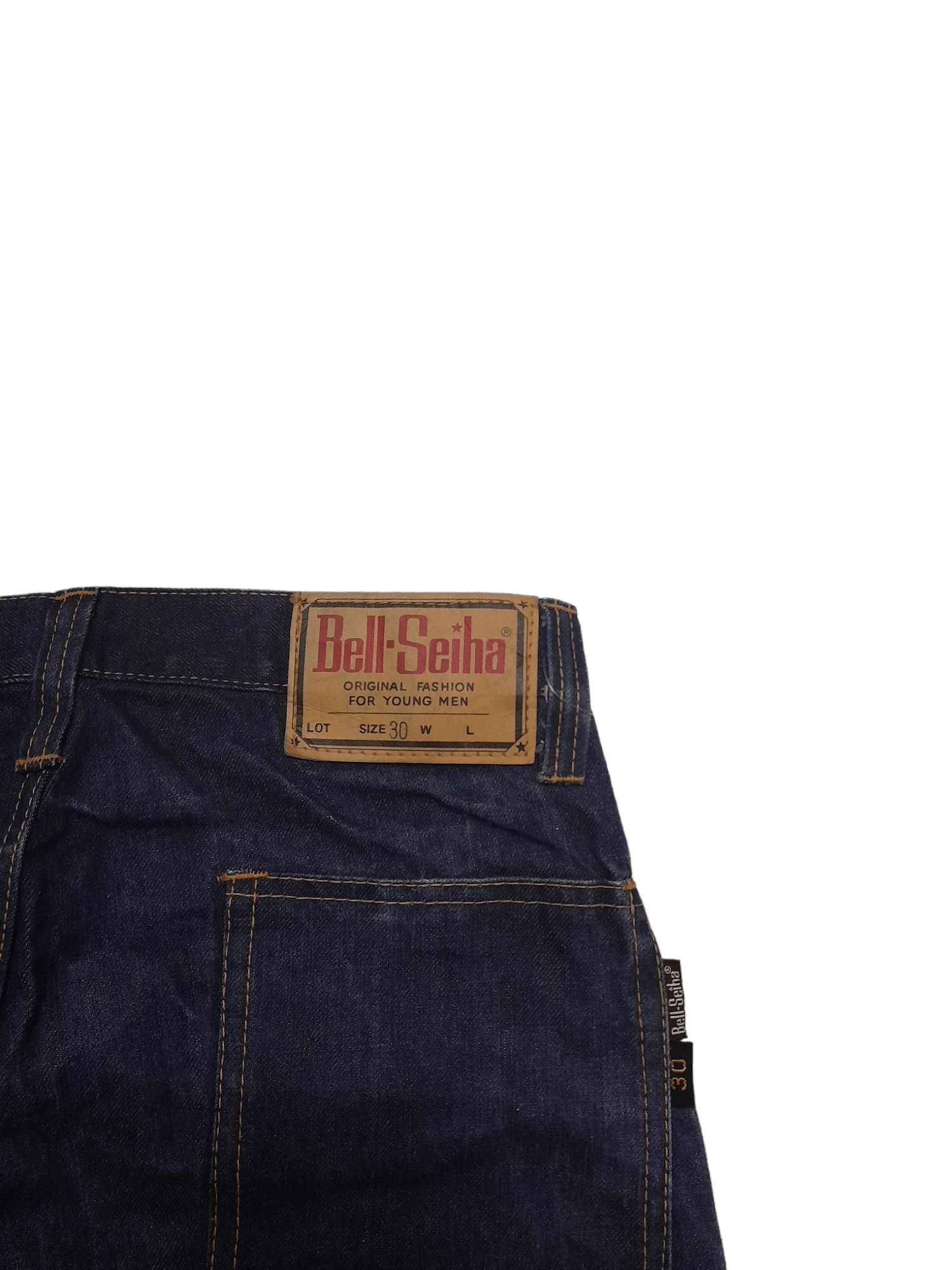 Japanese Brand BELL SEIHA Flare Denim Denim (S232) waist 29 Size US 29 - 9 Thumbnail