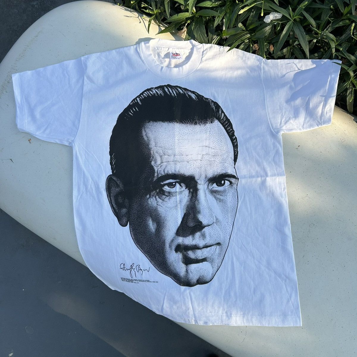 Band Tees Vintage humphrey bogart 1994 shirt Size US L / EU 52-54 / 3 - 1 Thumbnail