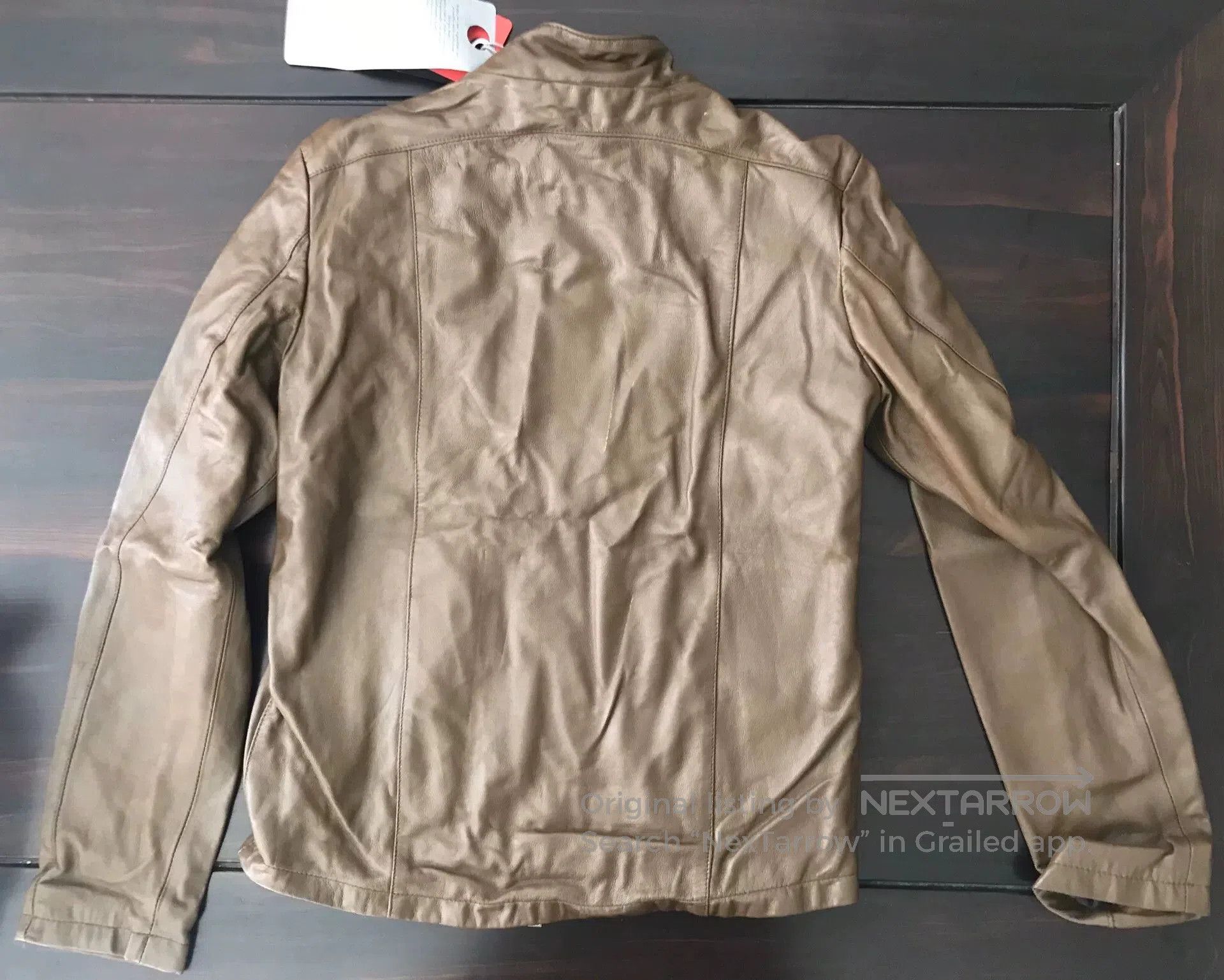 Giorgio Brato brown leather motorcycle jacket by giorgio brato. Size US M / EU 48-50 / 2 - 6 Thumbnail
