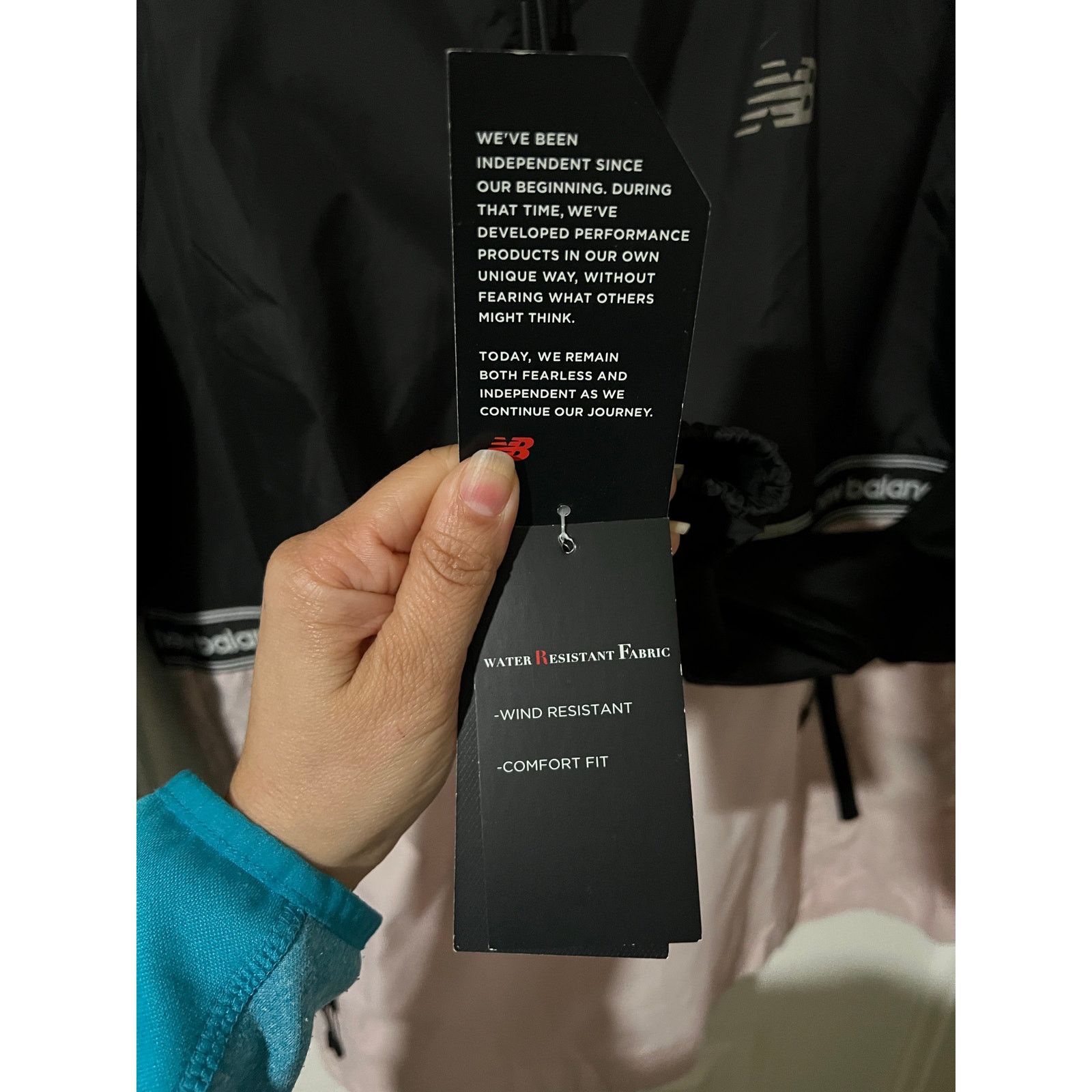 New Balance Jacket Color Blocked Windbreaker Logo Hooded 1/4 Zip Up Pink Size M / US 6-8 / IT 42-44 - 8 Thumbnail