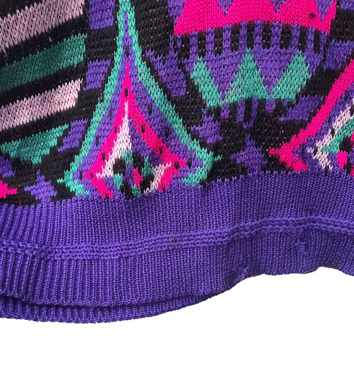 Japanese Brand Vintage Fablice Japan Ski Multicolour Pullover Knitwear Size US M / EU 48-50 / 2 - 8 Thumbnail