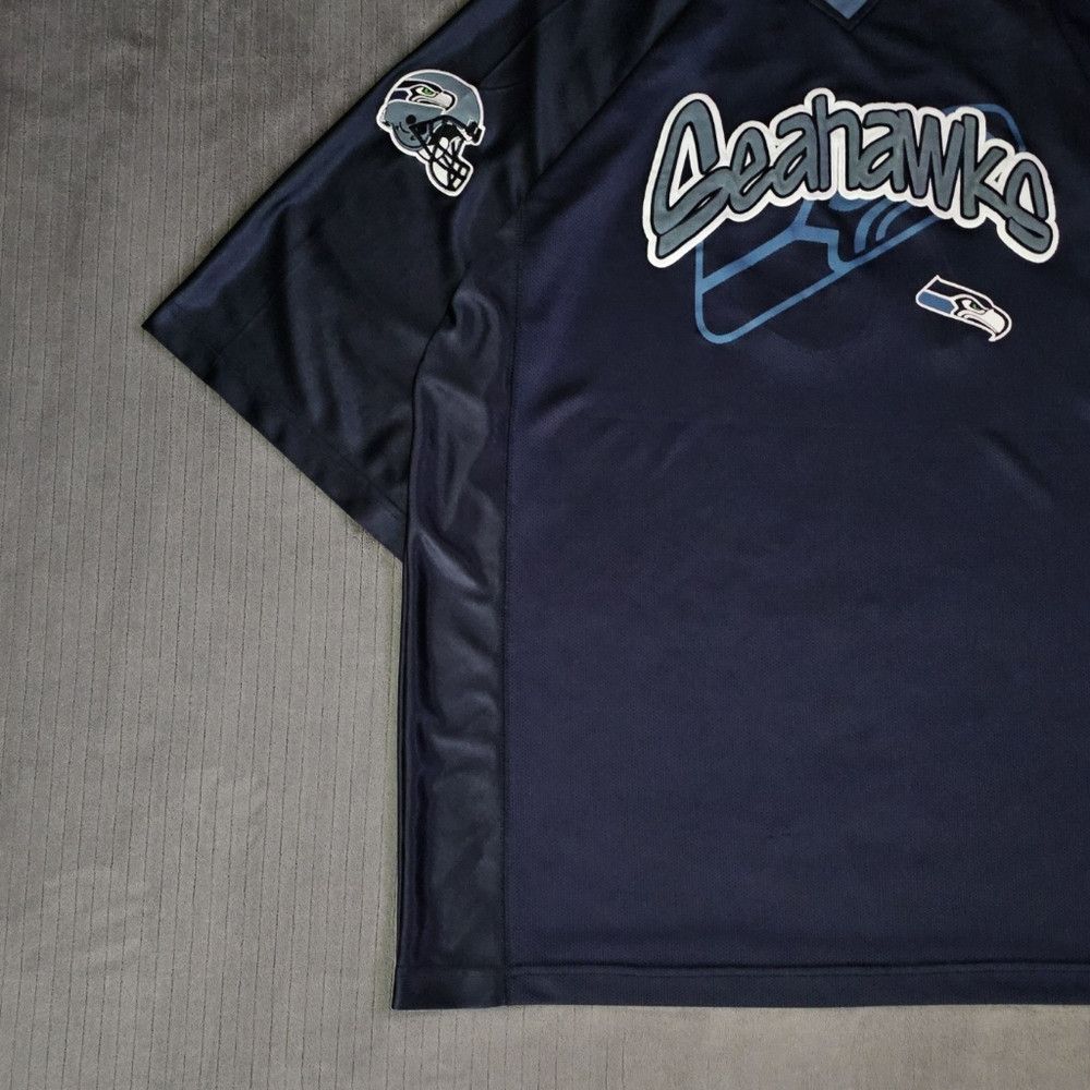 NFL No HudIdle NFL Seattle Seahawks Est 76 Throwback Jersey Siz Size US XXL / EU 58 / 5 - 3 Thumbnail