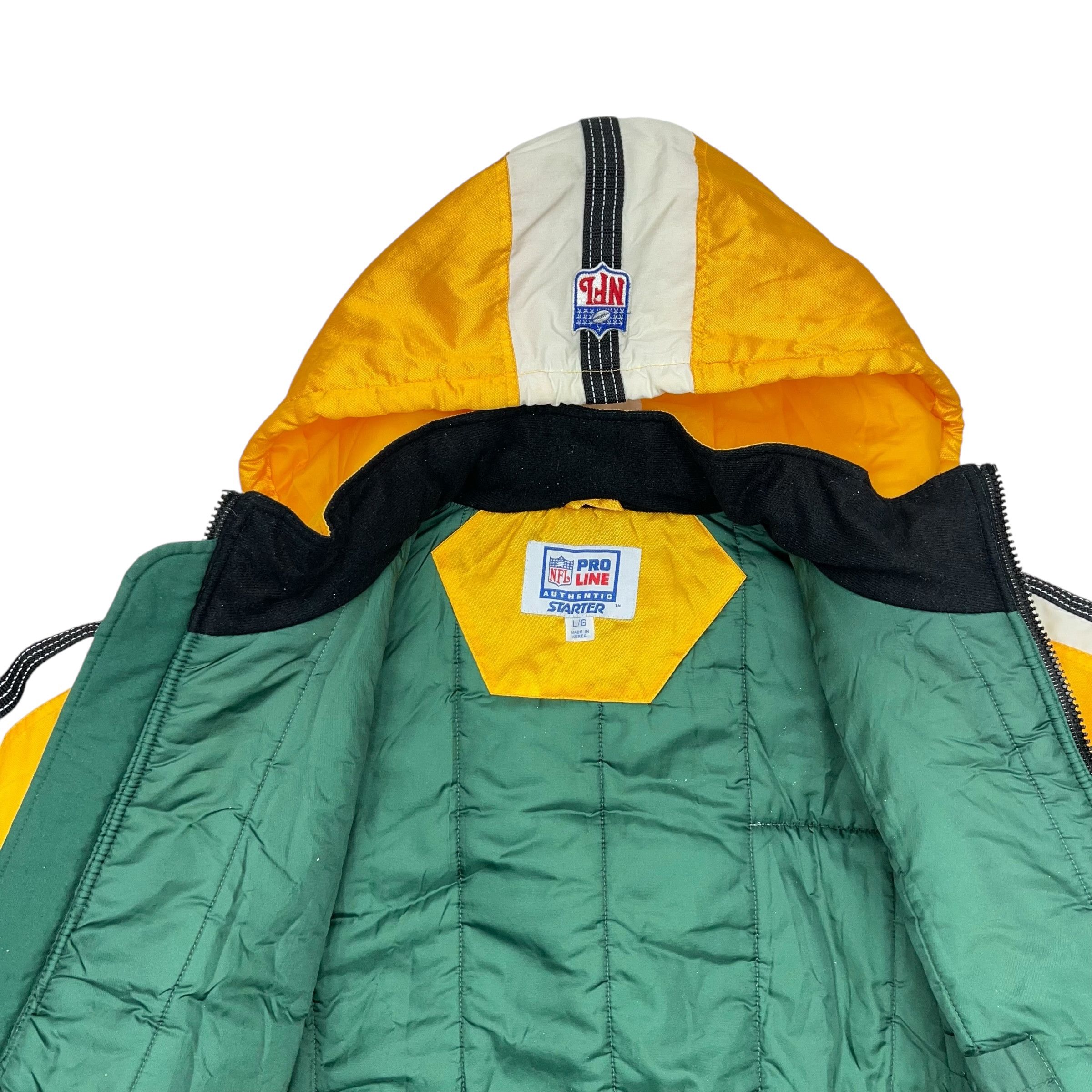 NFL × Pro Line × Starter Starter NFL Pro Line Packers Jacket Coat 90s Size US L / EU 52-54 / 3 - 8 Thumbnail