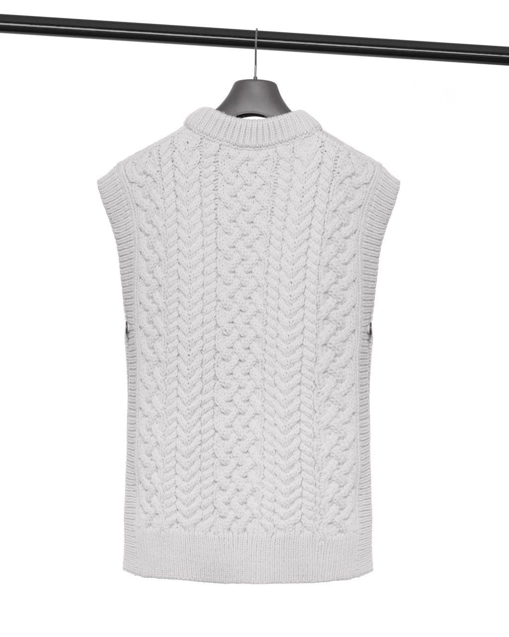 Other MR. MITTENS / CABLE SLEEVELESS VEST Size S / US 4 / IT 40 - 5 Thumbnail