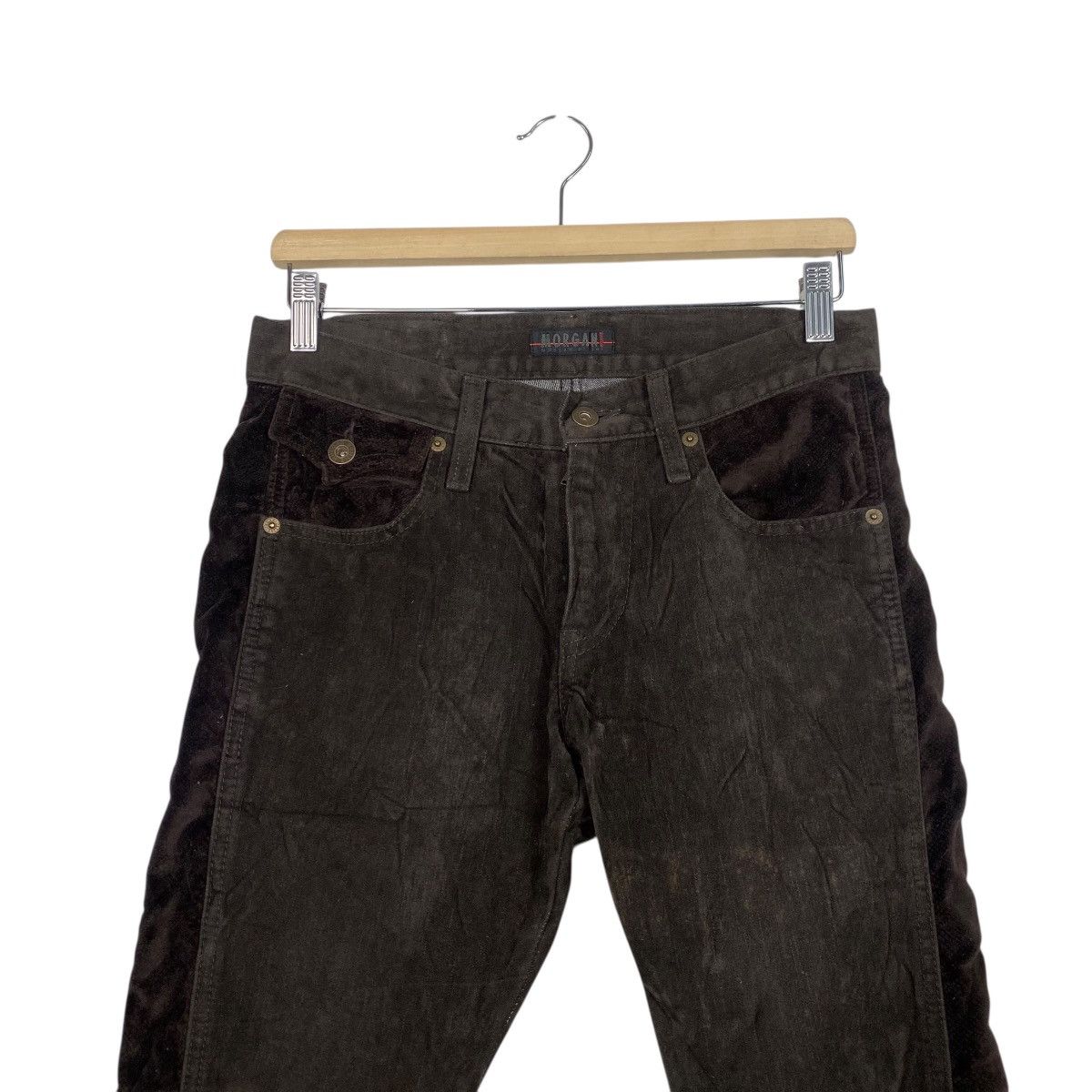 Japanese Brand × Morgan Homme Morgon Homme flare pant Size 30" / US 8 / IT 44 - 2 Thumbnail