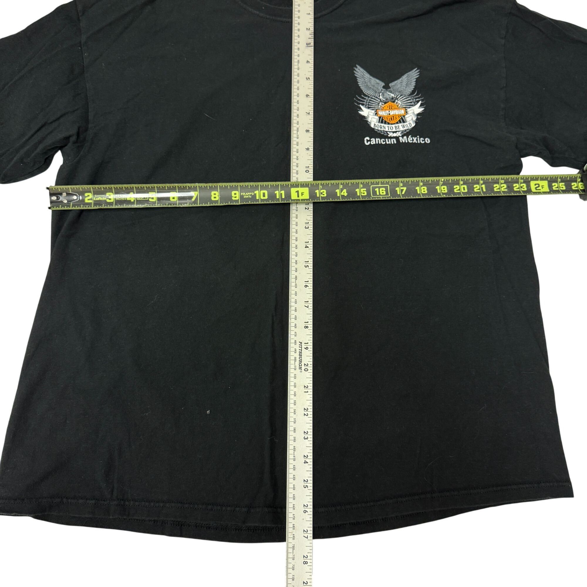 Harley Davidson Y2K Harley Davidson Motorcycle Cancun Mexico BORN TO BE WILD Size US XXL / EU 58 / 5 - 4 Thumbnail