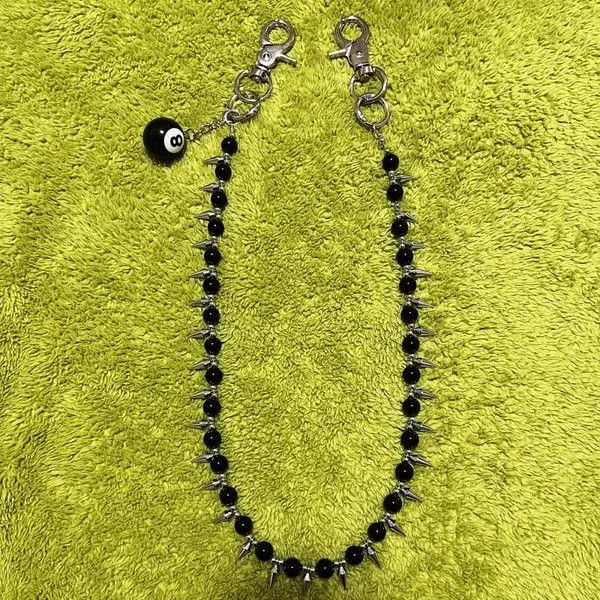 VIBE Punk Waist Pants Chain Wallet Chain Keychain Size ONE SIZE - 4 Thumbnail