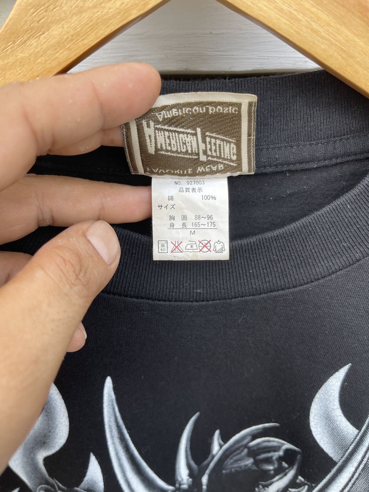 Japanese Brand Rare🔥Vintage AMERICAN FEELING Dragon Skull Tee Size US L / EU 52-54 / 3 - 7 Thumbnail