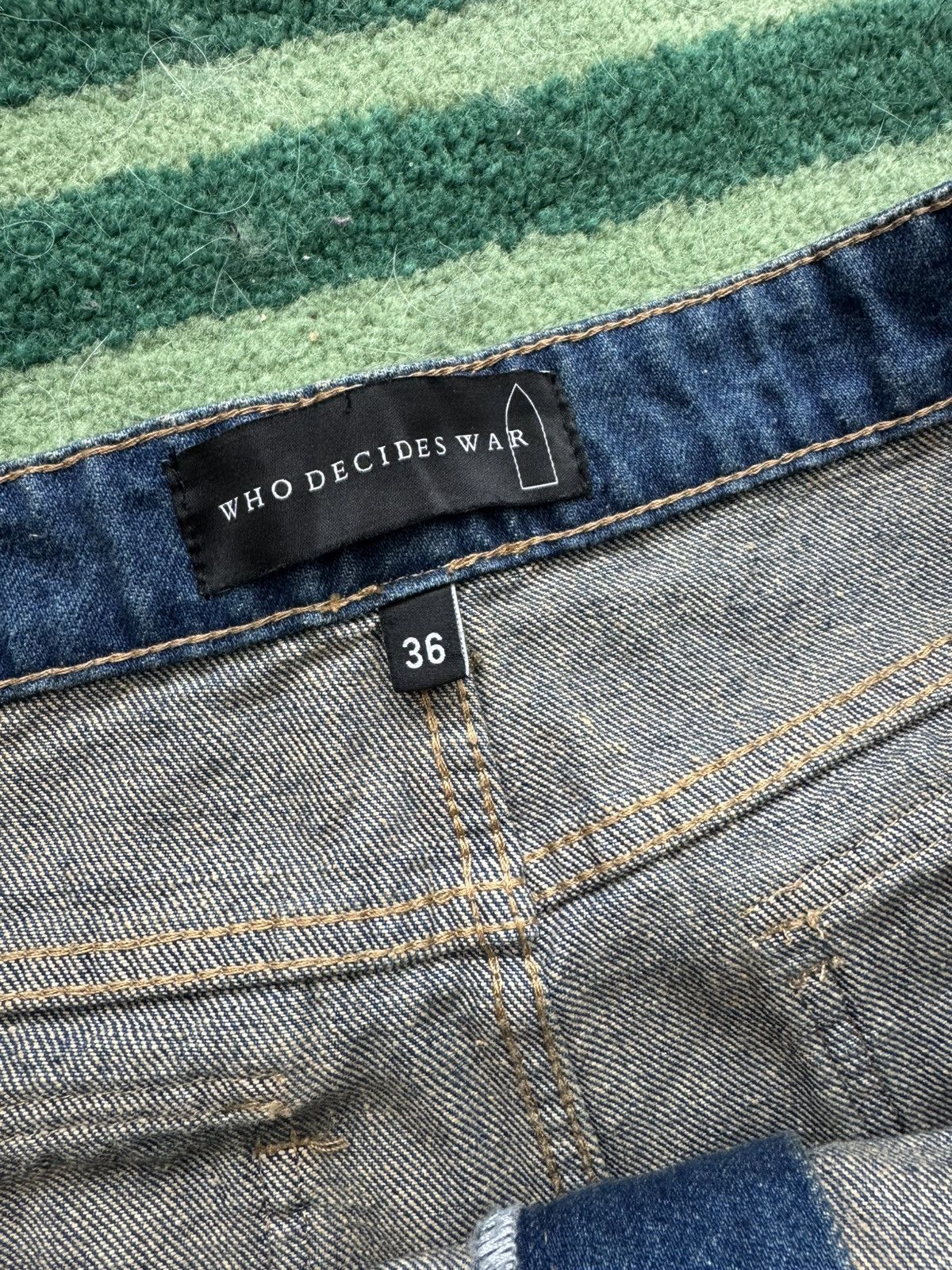 Who Decides War Who Decides War Raver Denim Cargos Size US 36 / EU 52 - 2 Thumbnail