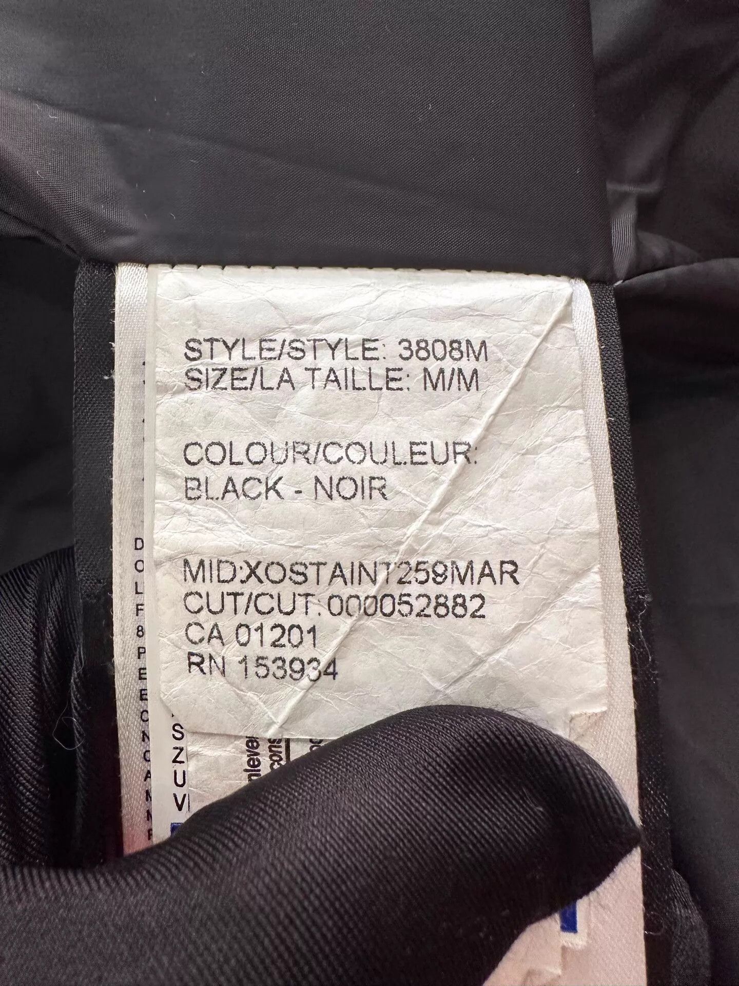 Canada Goose Canada Goose Wyndham M 99N Black 3808M Puffer Size US M / EU 48-50 / 2 - 7 Thumbnail