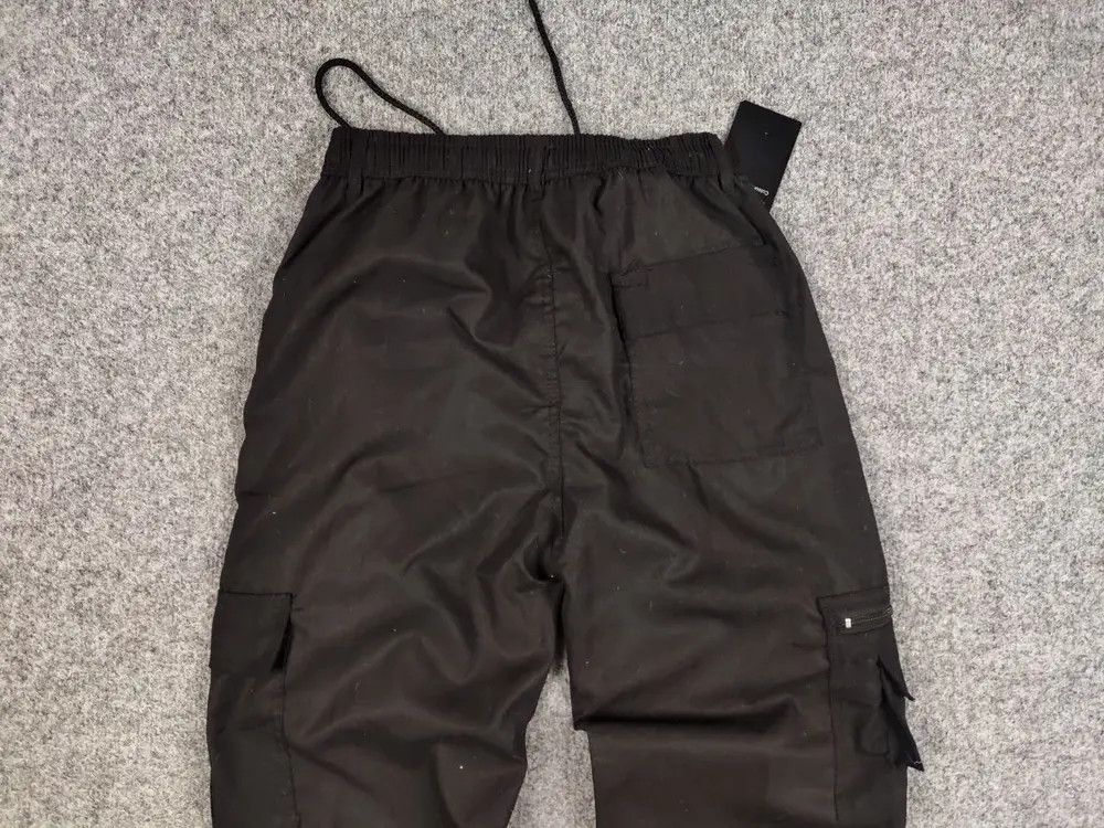 If Six Was Nine Vintage Y2K Cargo Pants Travis Scott Japan Black Hype Size US 32 / EU 48 - 4 Thumbnail