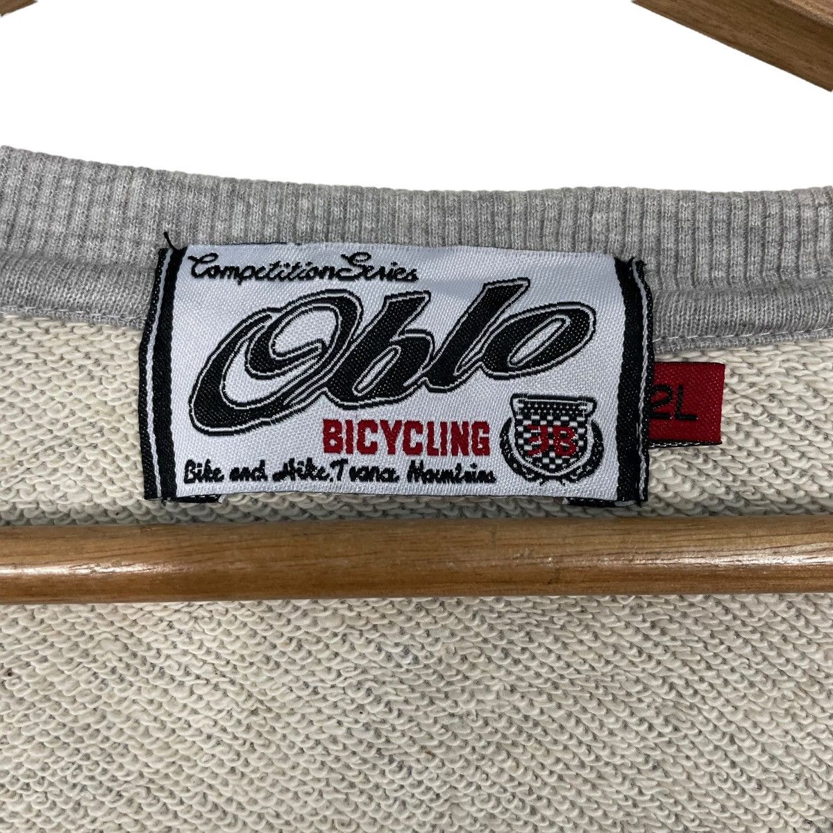 Japanese Brand Oblo Bicycling Dudebull Powerfull Crewneck Sweatshirt Size US XL / EU 56 / 4 - 11 Thumbnail