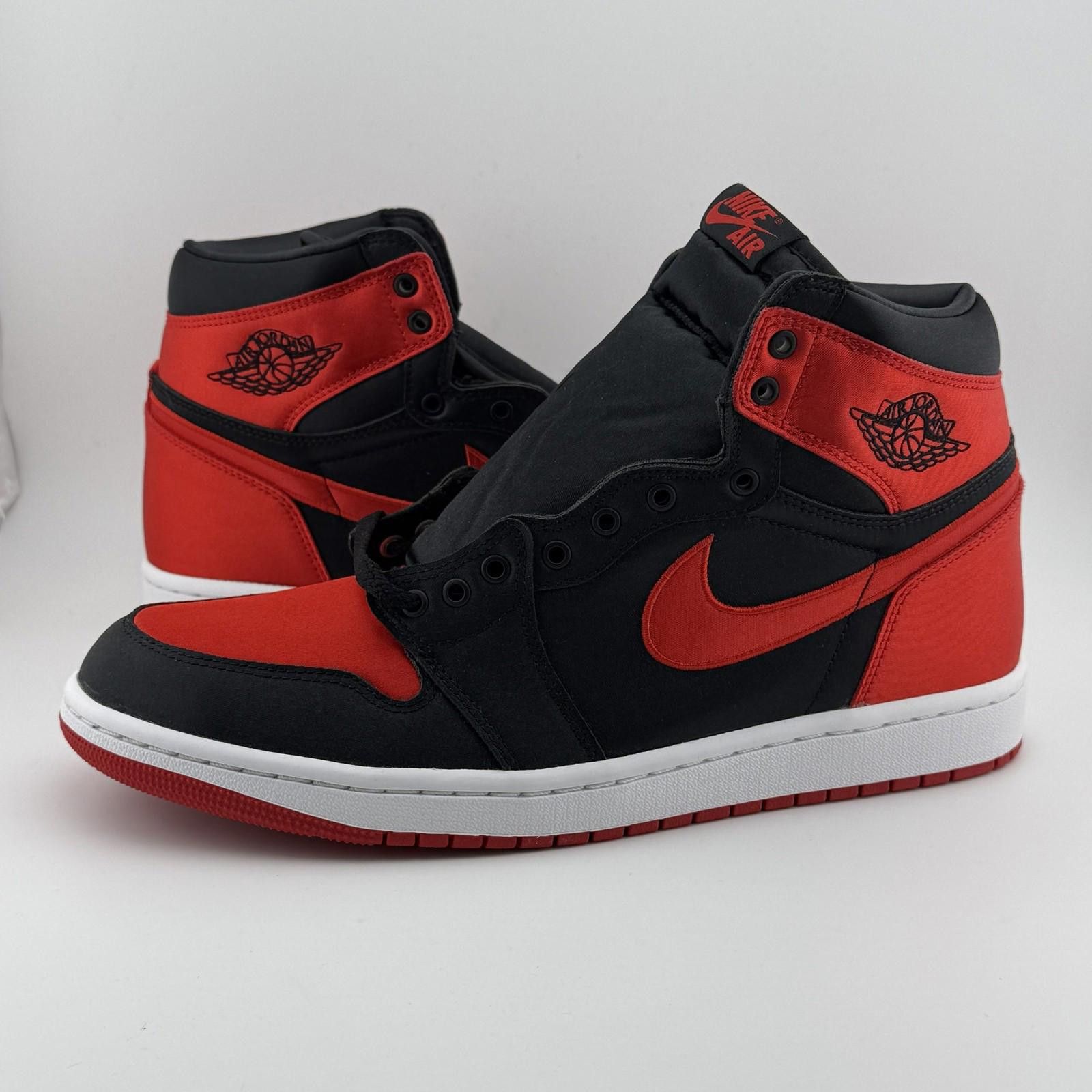 Nike Jordan 1 Satin Bred 11.5W New Size US 11.5 / IT 41.5 - 1 Thumbnail