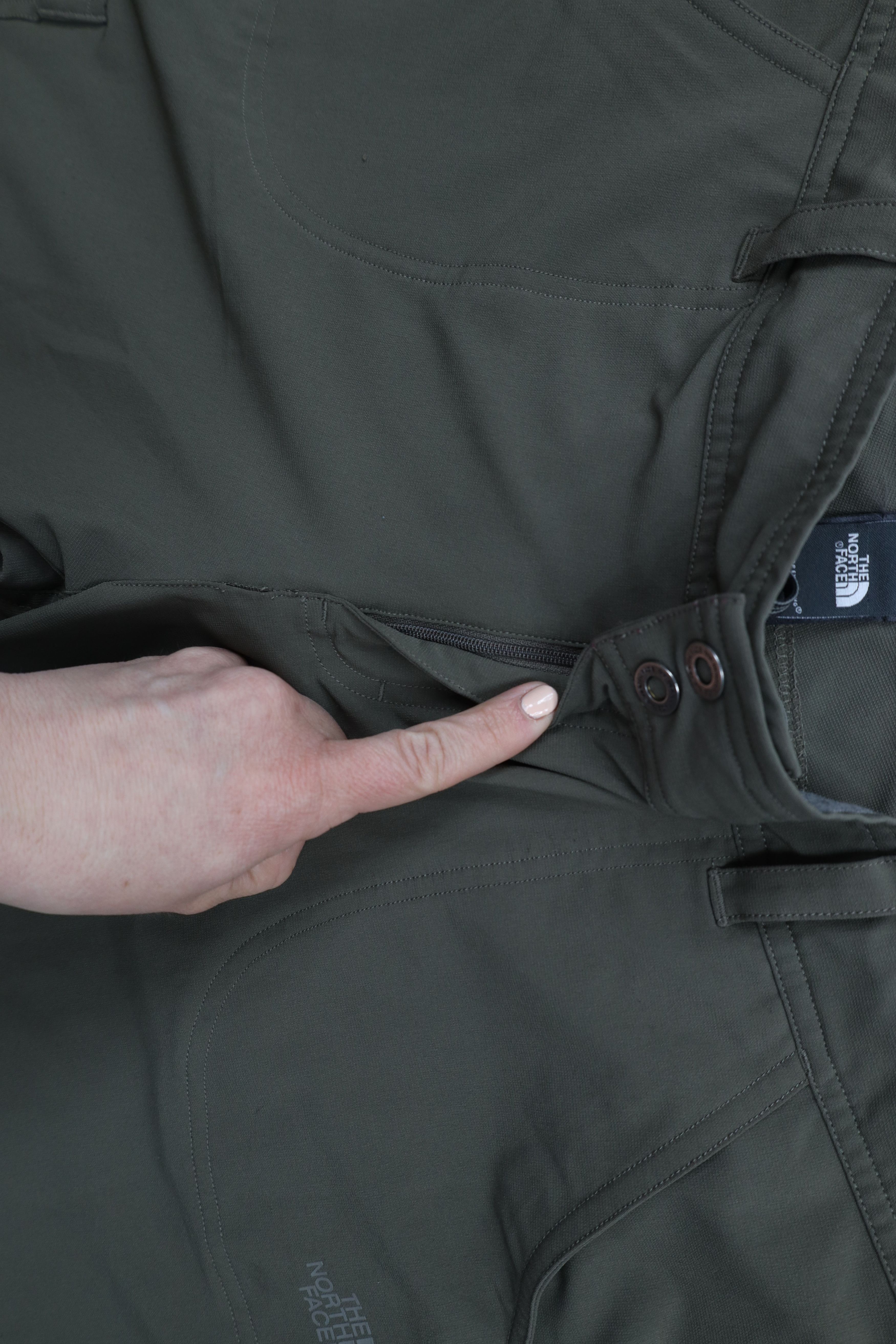 The North Face × Vintage The North Face Stretch Almatta Hiking Cargo Pants Green Size 38" / US 16 / IT 52 - 7 Thumbnail