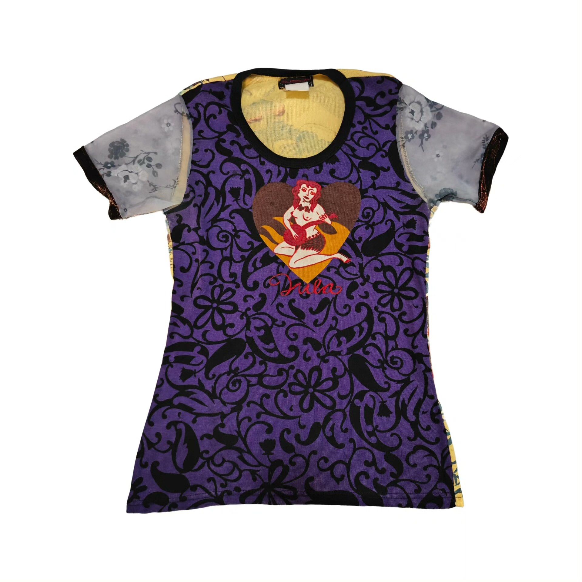 Custo Barcelona Custo Barcelona Purple Dragon Print Top Size S / US 4 / IT 40 - 1 Thumbnail