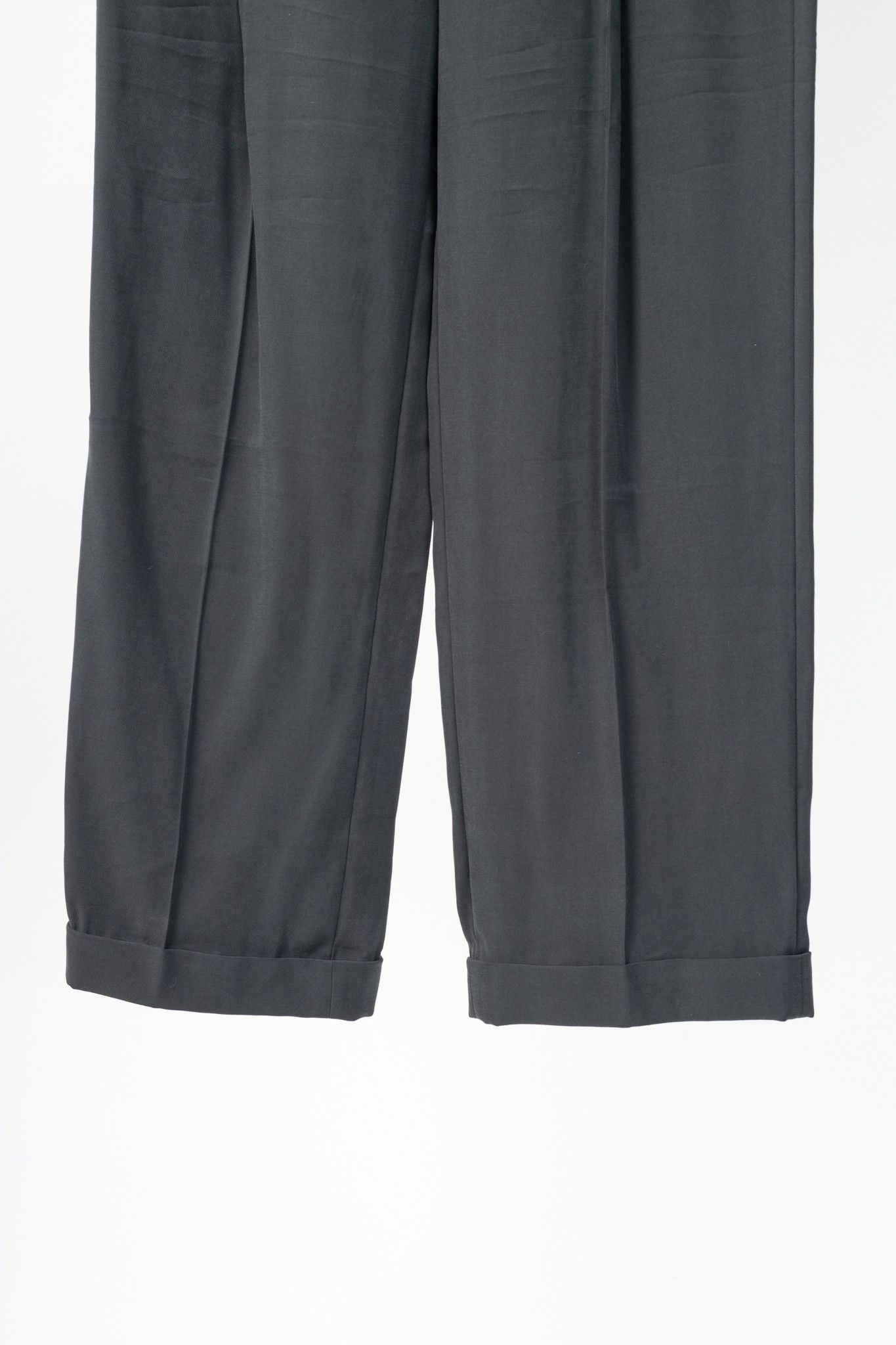 Tibi Tibi "Derrick Men's" Steel Grey Fluid Suiting Trouser Size 27" / US 4 / IT 40 - 6 Thumbnail