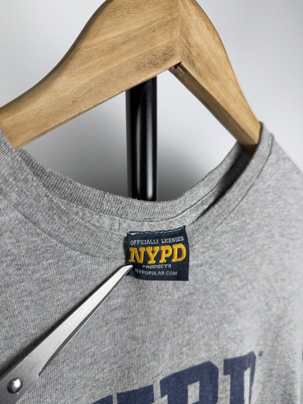 Vintage Vintage Y2k NYPD Boxy Sweatshirt New York Police T Shirt Size US S / EU 44-46 / 1 - 3 Thumbnail