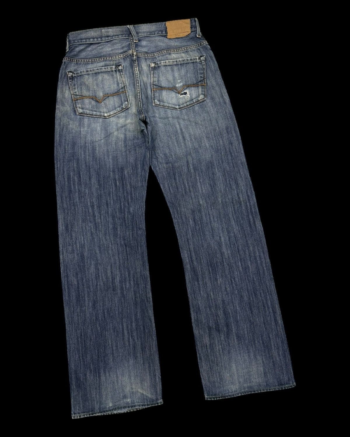 Japanese Brand BAGGY💥90s Style Baggy Loose Guess Jeans Distress Denim Size US 32 / EU 48 - 4 Thumbnail