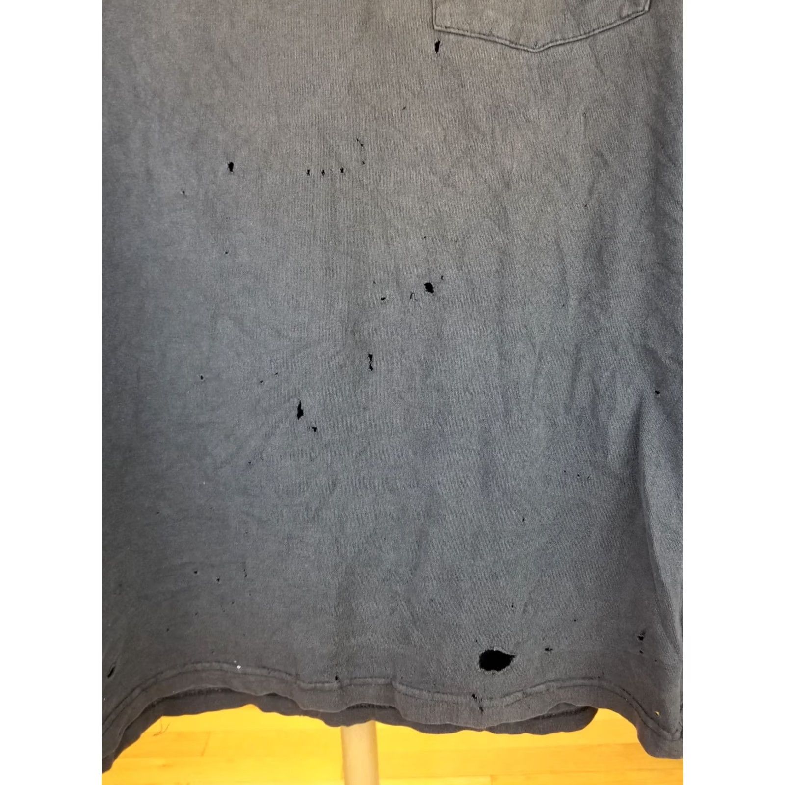 Carhartt VINTAGE Carhartt Long Sleeve T-Shirt Polo Shirt Size L Black with One Pocket Mens 29" Top to Bottom 21" Cross Shoulder 24" Chest 25" Dictionary Size US L / EU 52-54 / 3 - 3 Thumbnail