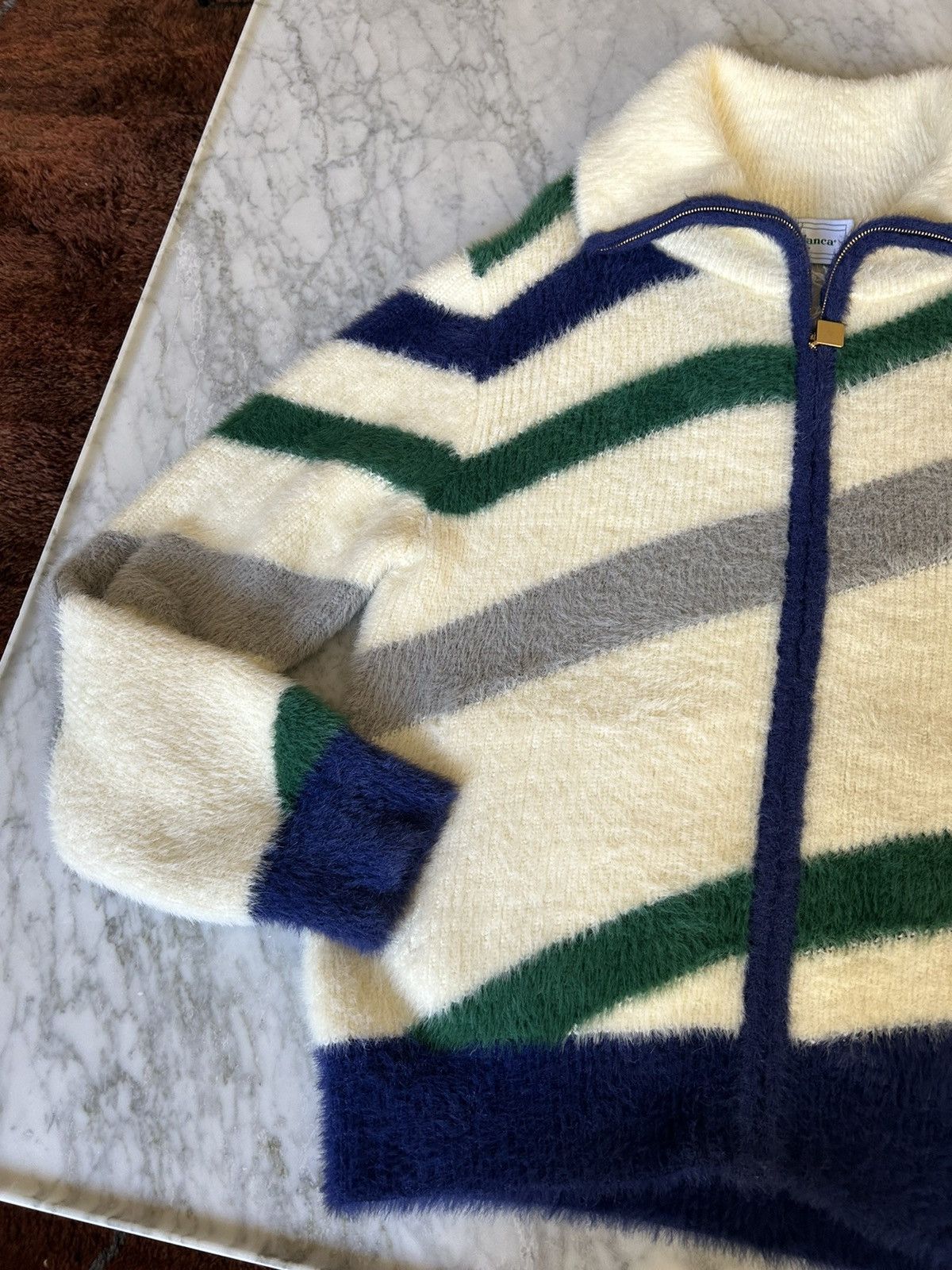 Casablanca CASHMERE FAUX FUR JACKET Size US M / EU 48-50 / 2 - 3 Thumbnail