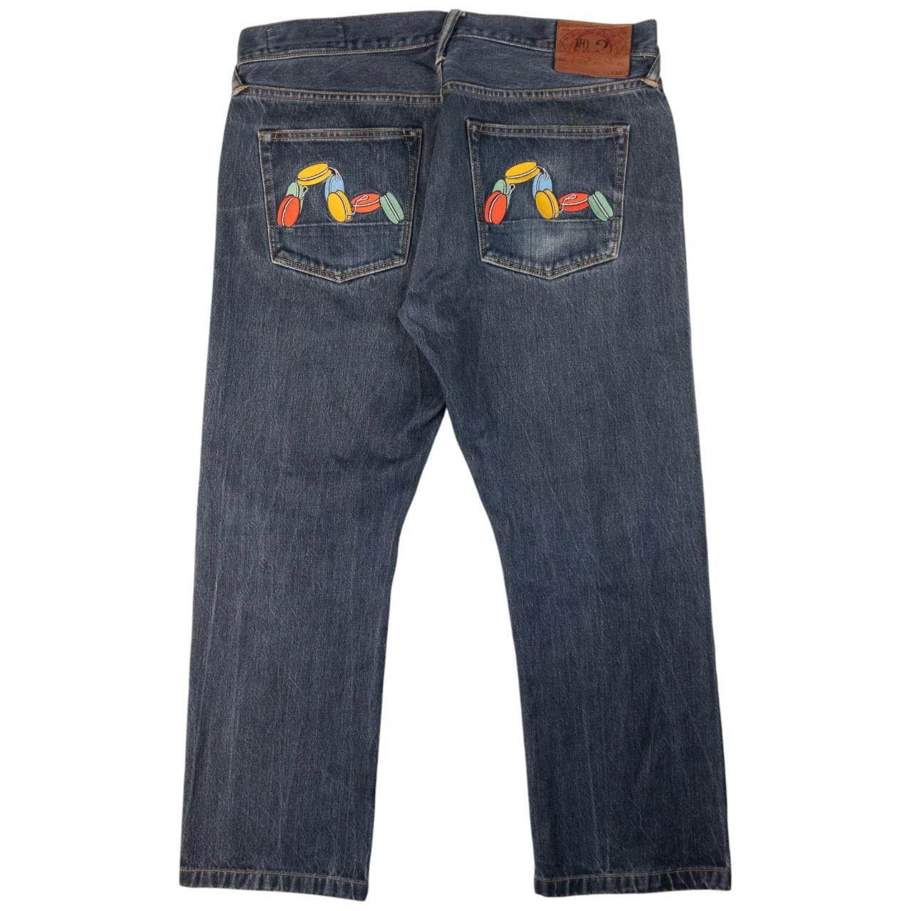 Evisu Vintage Evisu Yoyo Double Gull Japanese Denim Jeans Size W34 Size US 33 - 3 Thumbnail