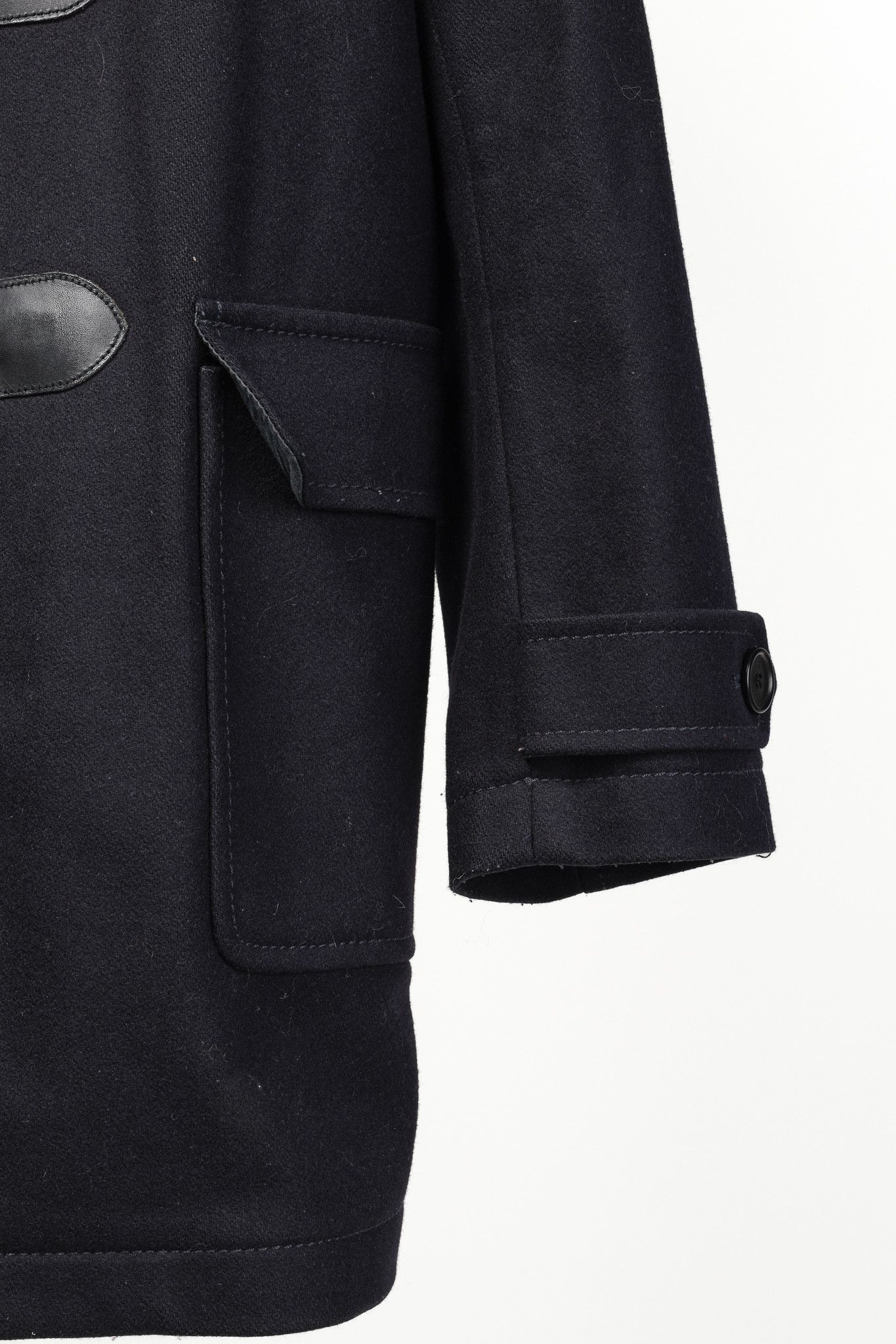 Paul Smith PS Paul Smith AW/11 Navy Wool Toggle Overcoat Size US XL / EU 56 / 4 - 6 Thumbnail