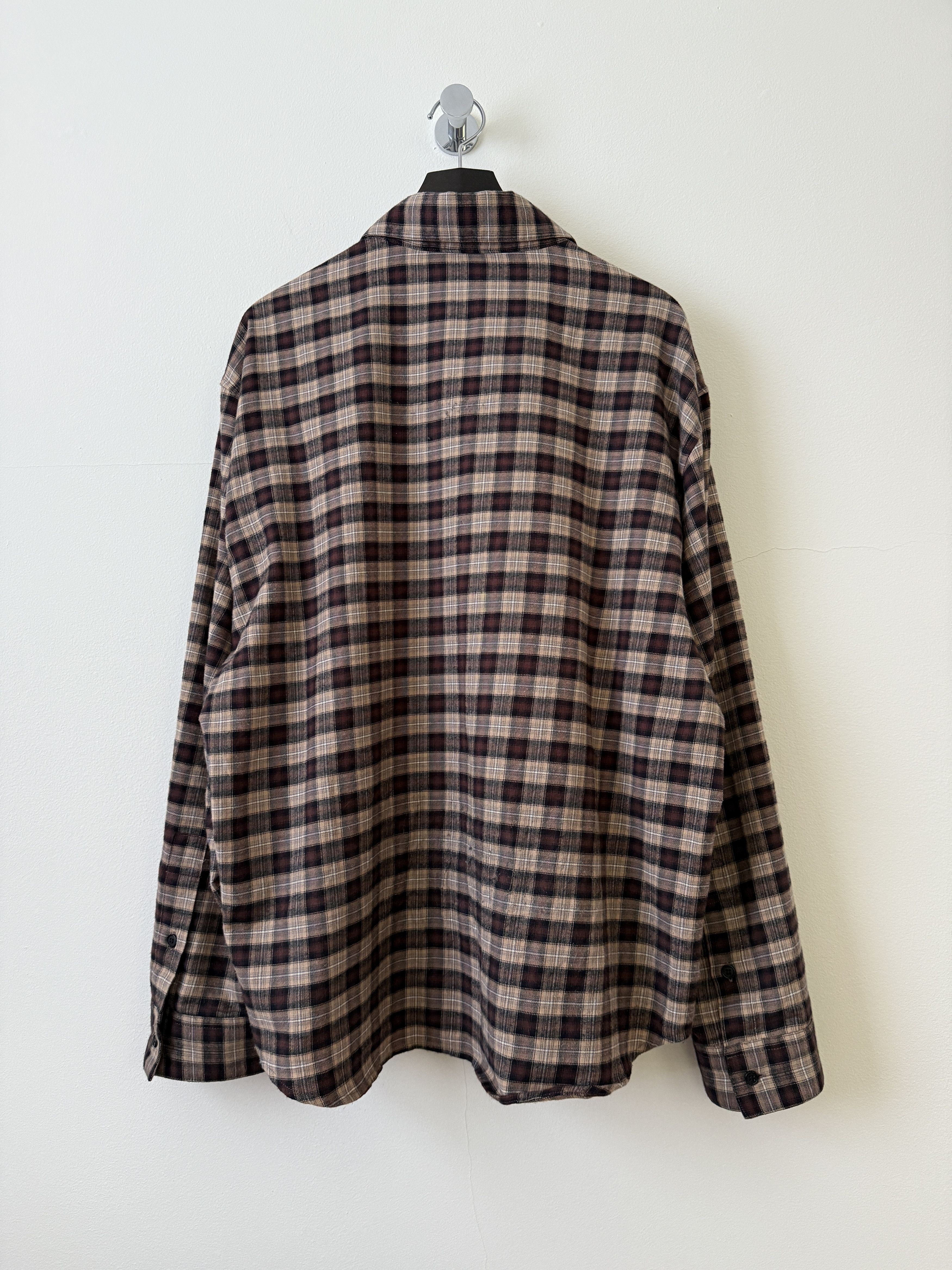Vuja De Ross Check Flannel in Cashmere & Cotton Size US M / EU 48-50 / 2 - 3 Thumbnail