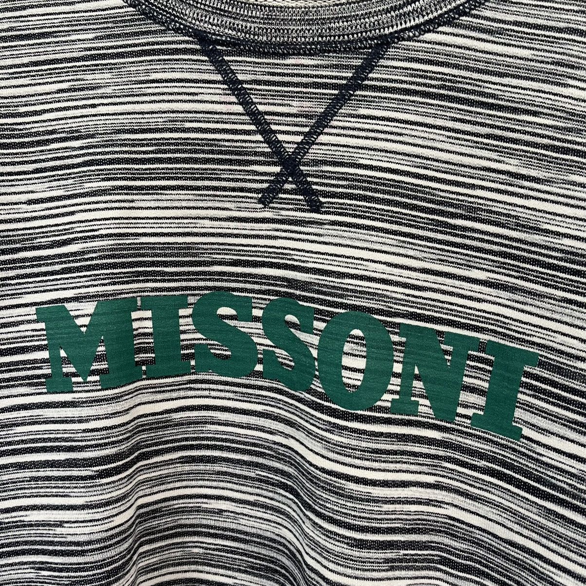 Missoni MISSONI Sweatshirt Big Logo Rainbow Size US L / EU 52-54 / 3 - 5 Thumbnail