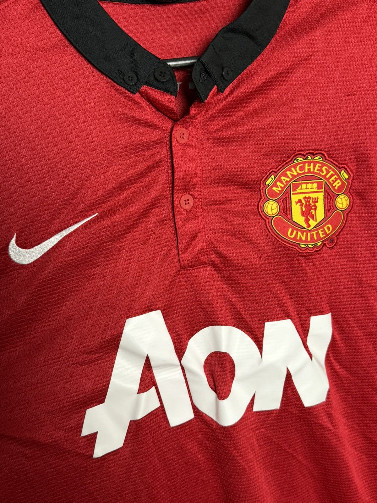 Nike Manchester United 13/14 Home Football Jersey T-Shirt Size US L / EU 52-54 / 3 - 3 Thumbnail