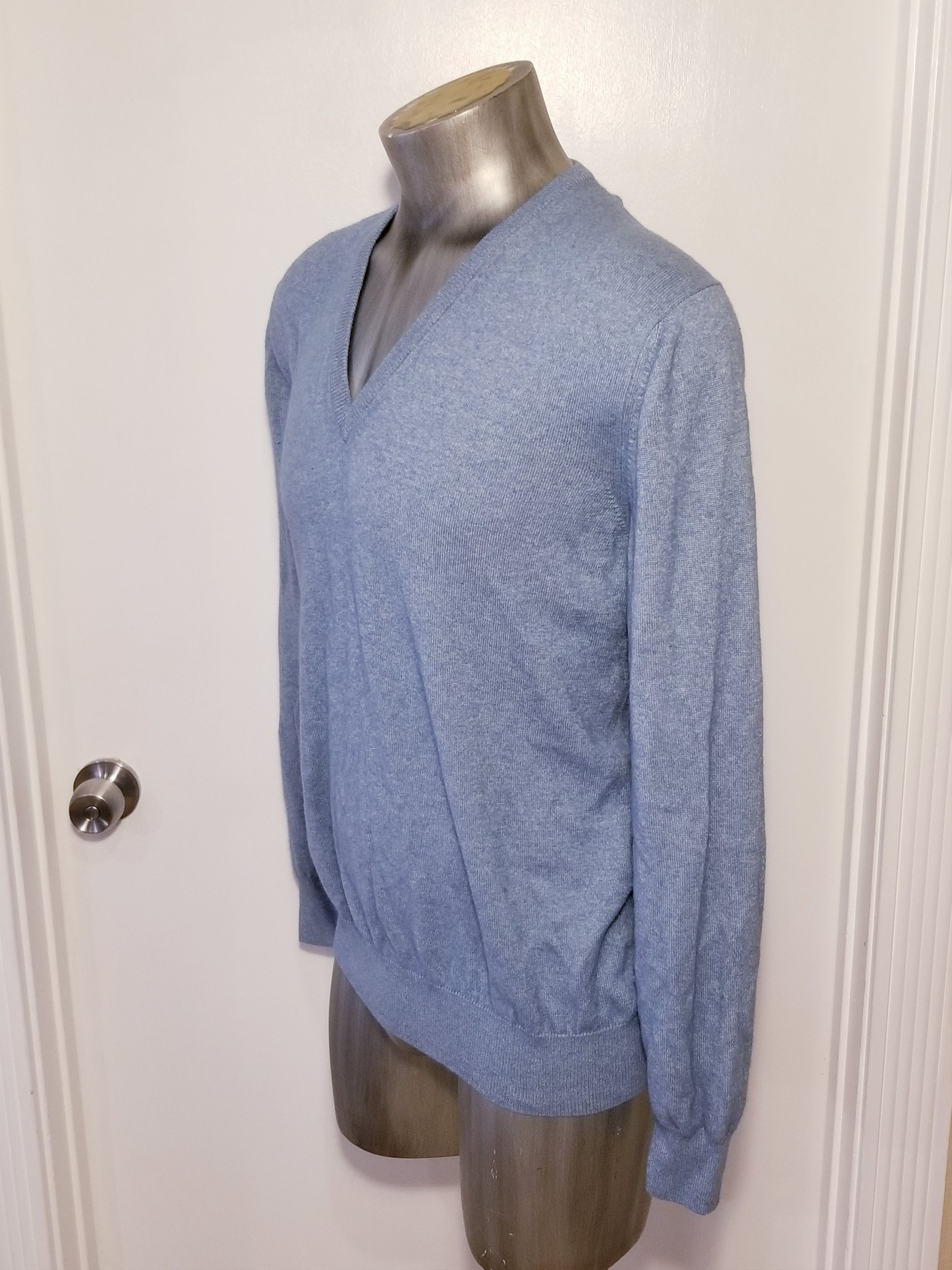 Loro Piana VNECK PULLOVER SWEATER Size US XXL / EU 58 / 5 - 3 Thumbnail