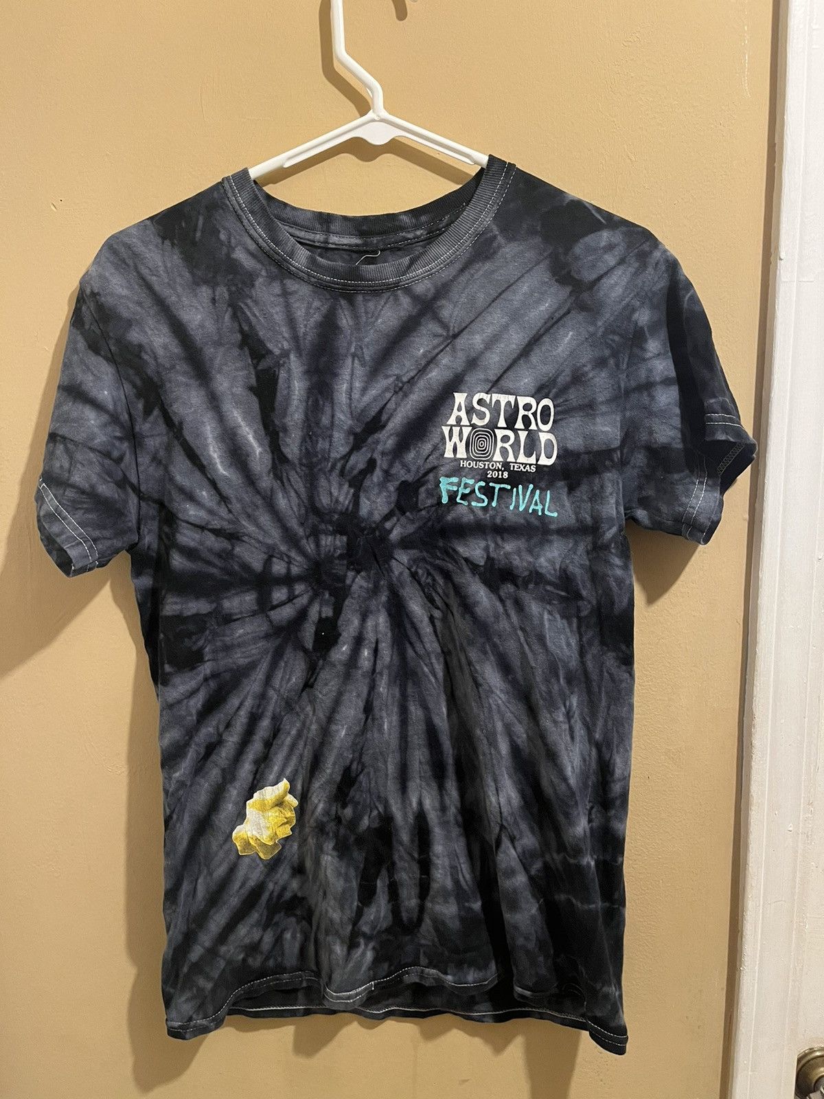 Travis Scott Travis Scott Astroworld tee Size US S / EU 44-46 / 1 - 2 Thumbnail