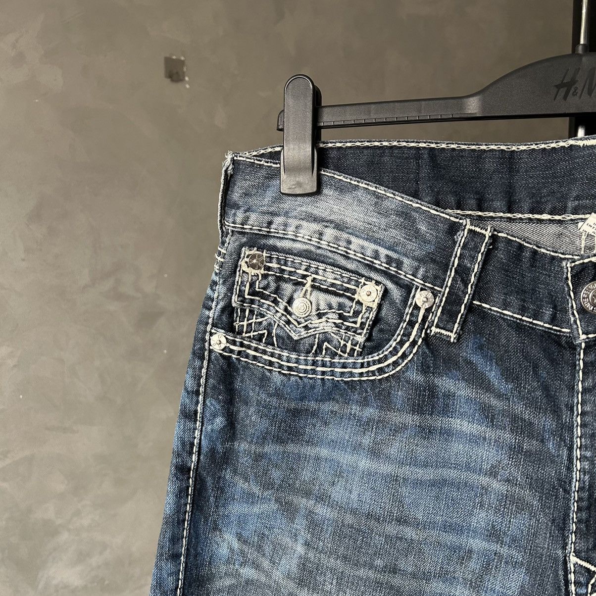 True Religion Y2K True Religion Acid Big T Jeans Size US 36 / EU 52 - 8 Thumbnail