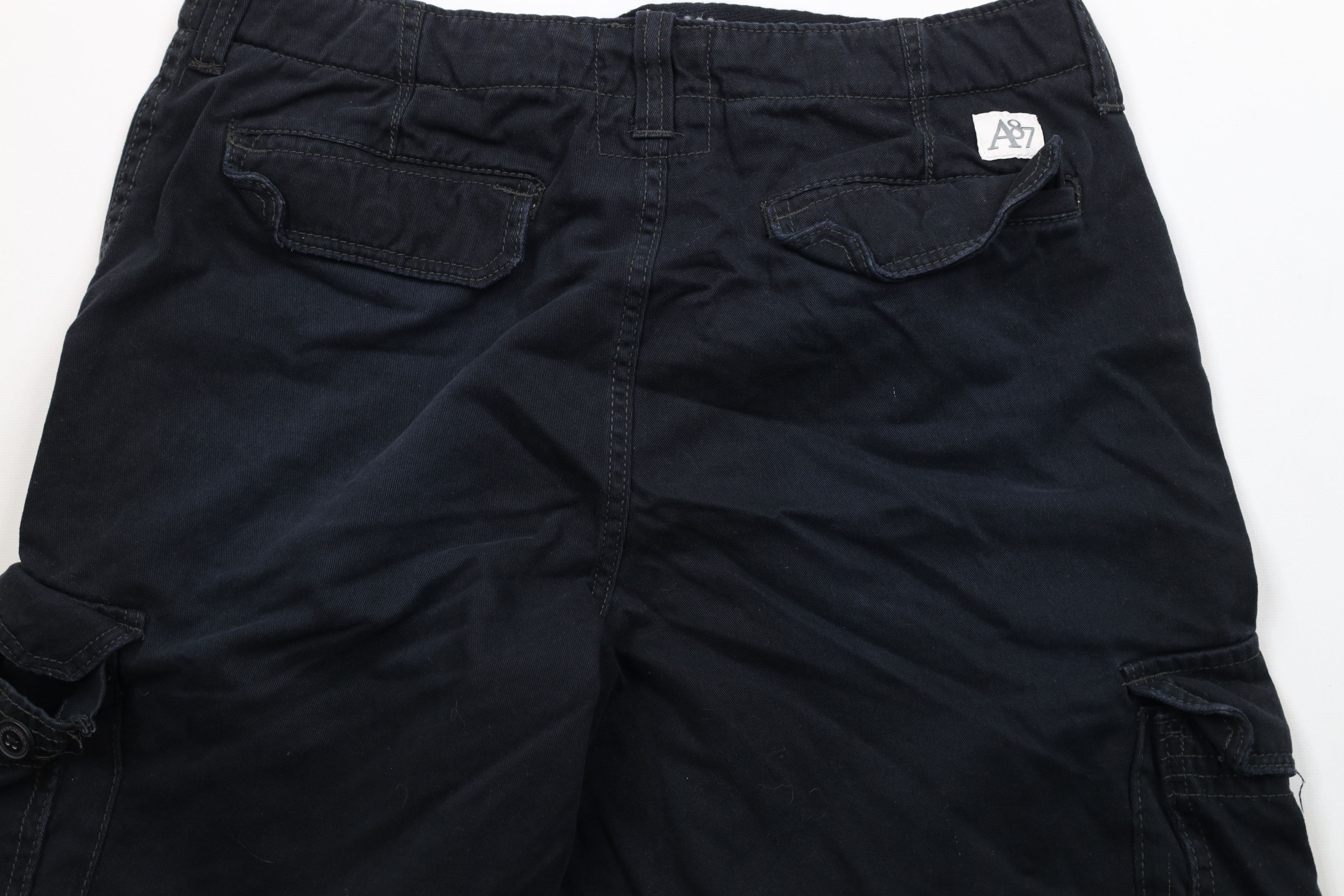 Aeropostale × Vintage Vintage Y2K Aeropostale Heavyweight Cargo Shorts Cotton Size US 34 / EU 50 - 9 Thumbnail