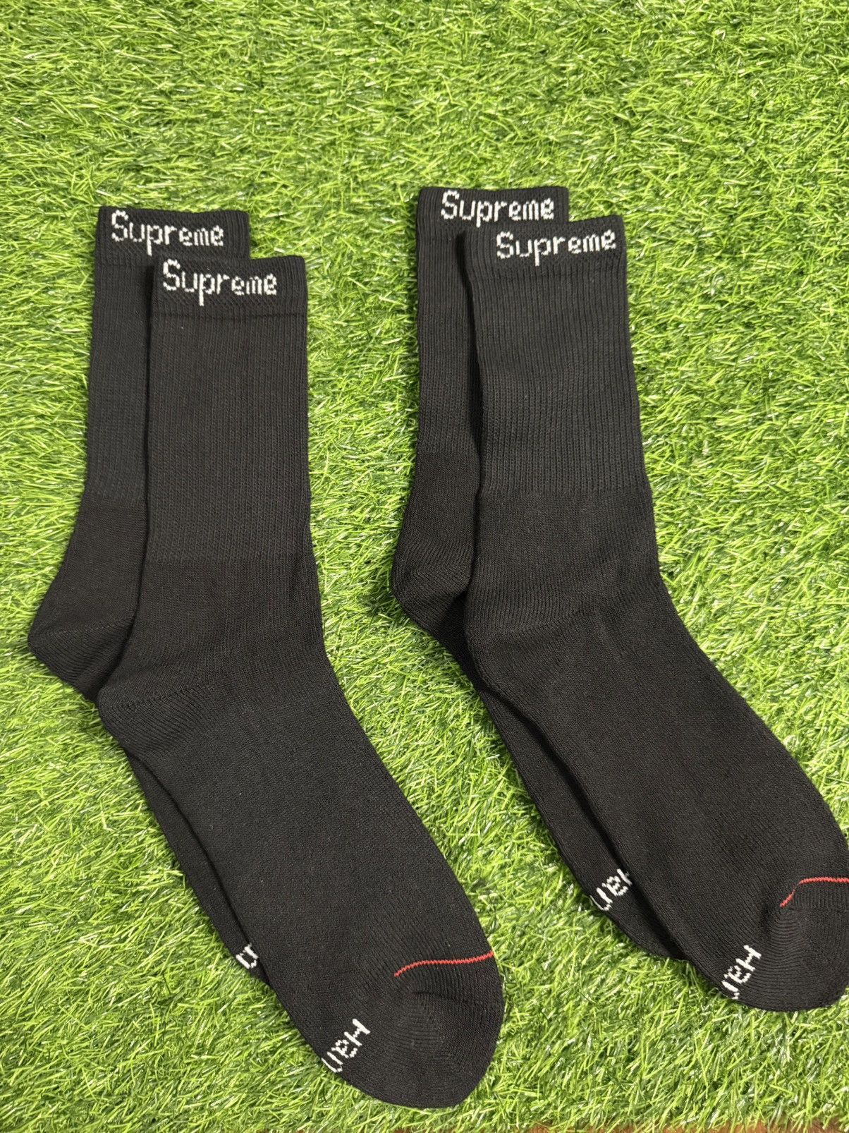 Hanes × Supreme Supreme x Hanes 2-pack black Size ONE SIZE - 2 Thumbnail