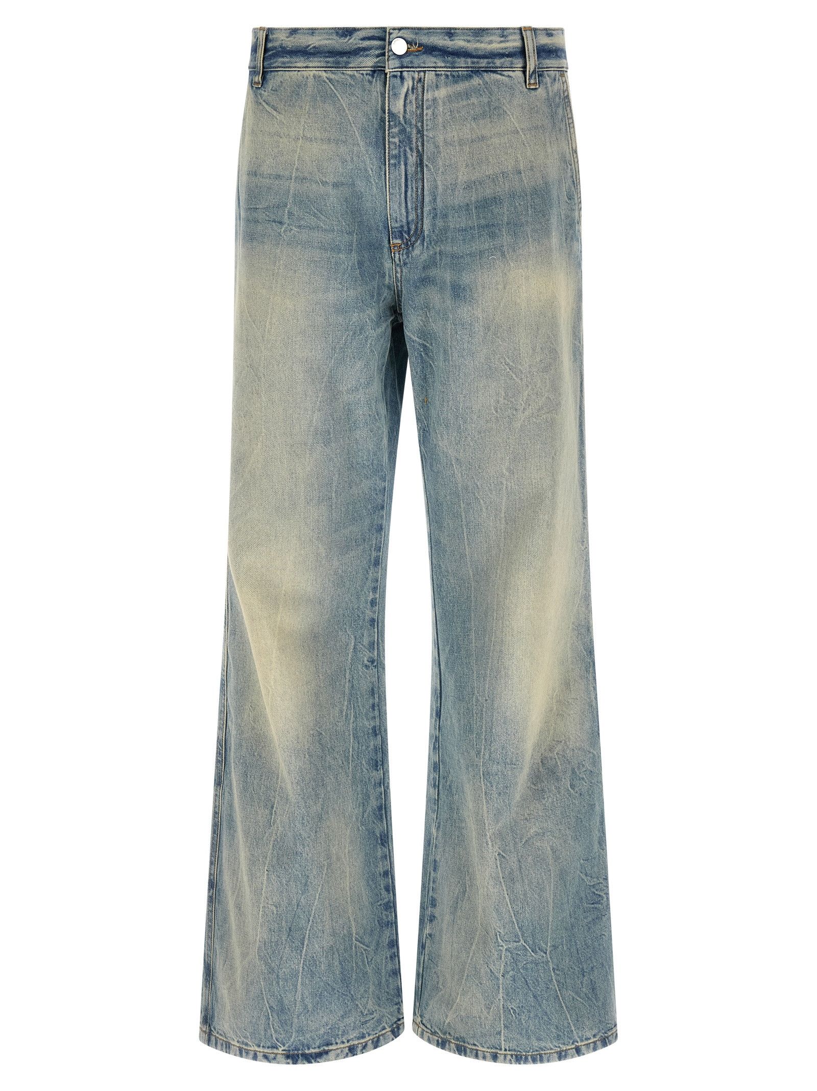 Amiri 'Checkered Repair Bootcut' jeans Size US 34 / EU 50 - 1 Thumbnail