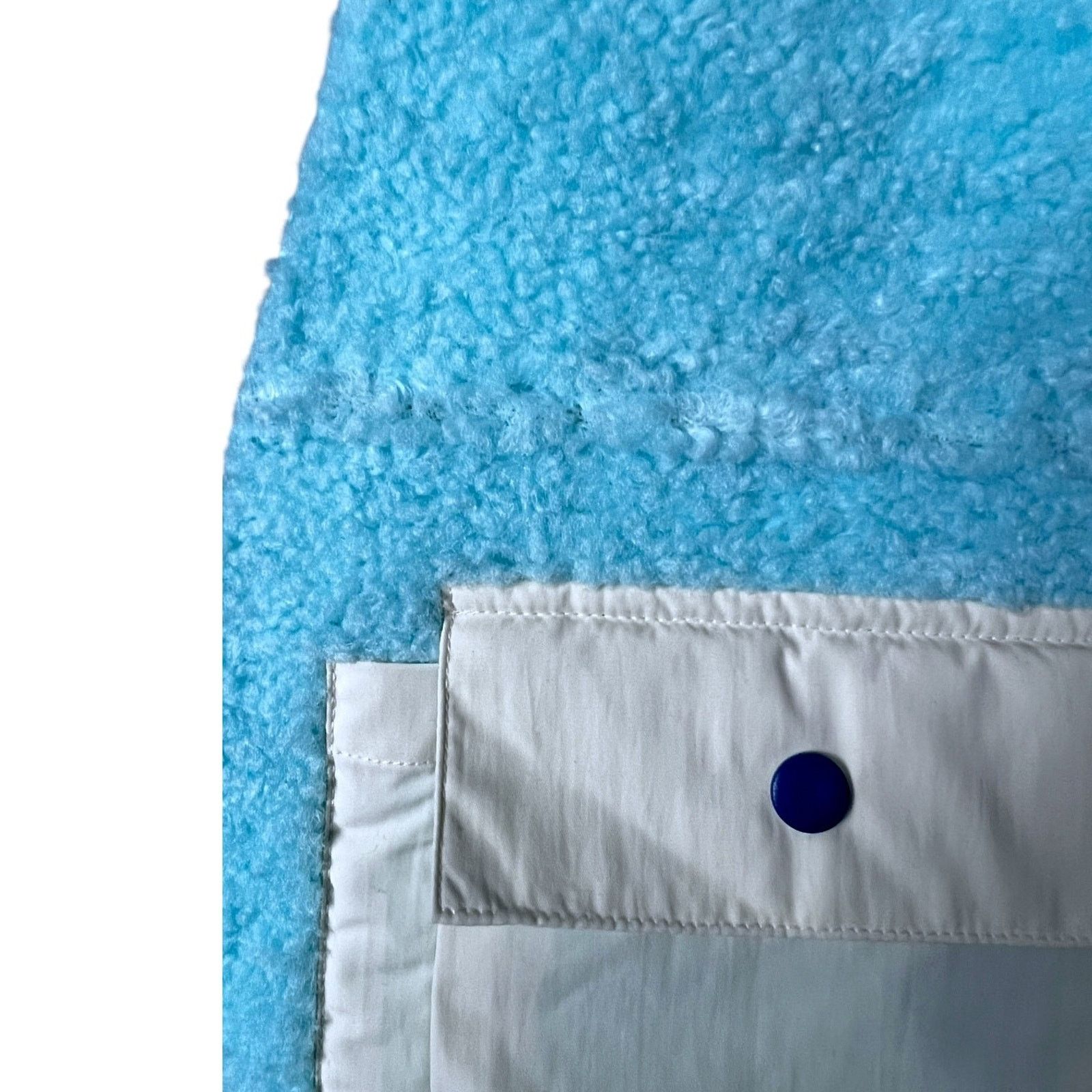 Golf Wang Golf Wang Blue & White Sherpa Utility Vest S $130 Retail Size US S / EU 44-46 / 1 - 6 Thumbnail