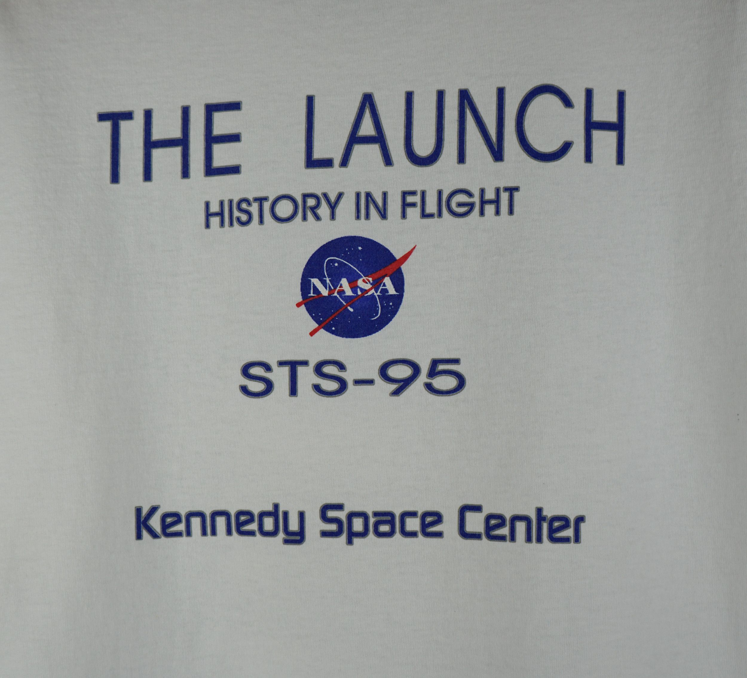 NASA × Vintage Vintage 1998 STS-95 Kennedy Space Center T-Shirt Size US L / EU 52-54 / 3 - 5 Thumbnail