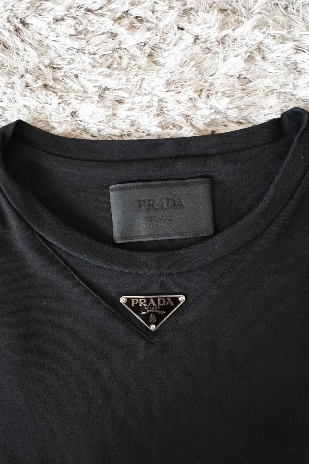 Prada Prada T-shirt Logo Size US S / EU 44-46 / 1 - 2 Thumbnail