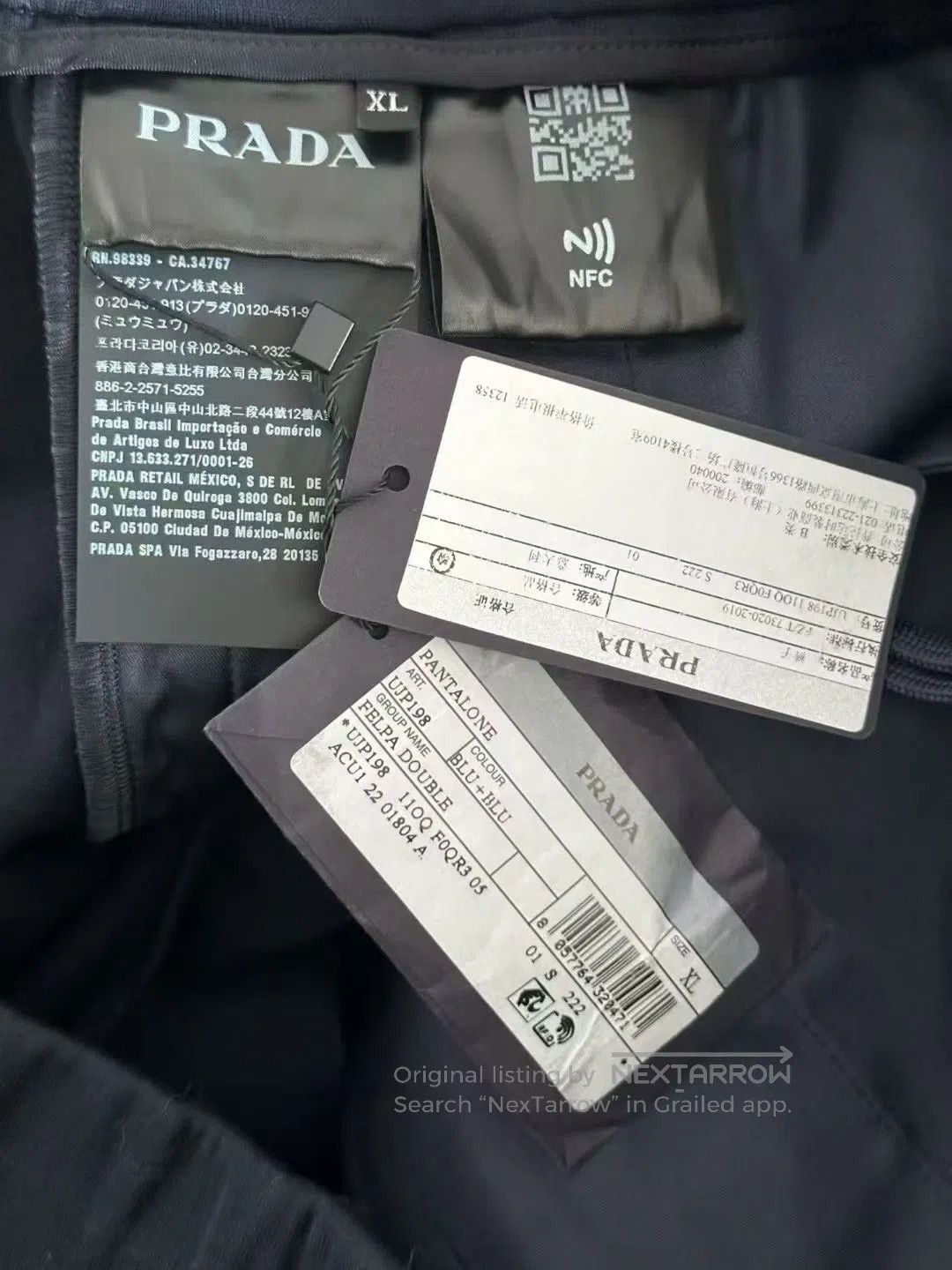 Prada Prada size XL Buttoned Triangle Label Trousers| Size US 27 - 4 Thumbnail