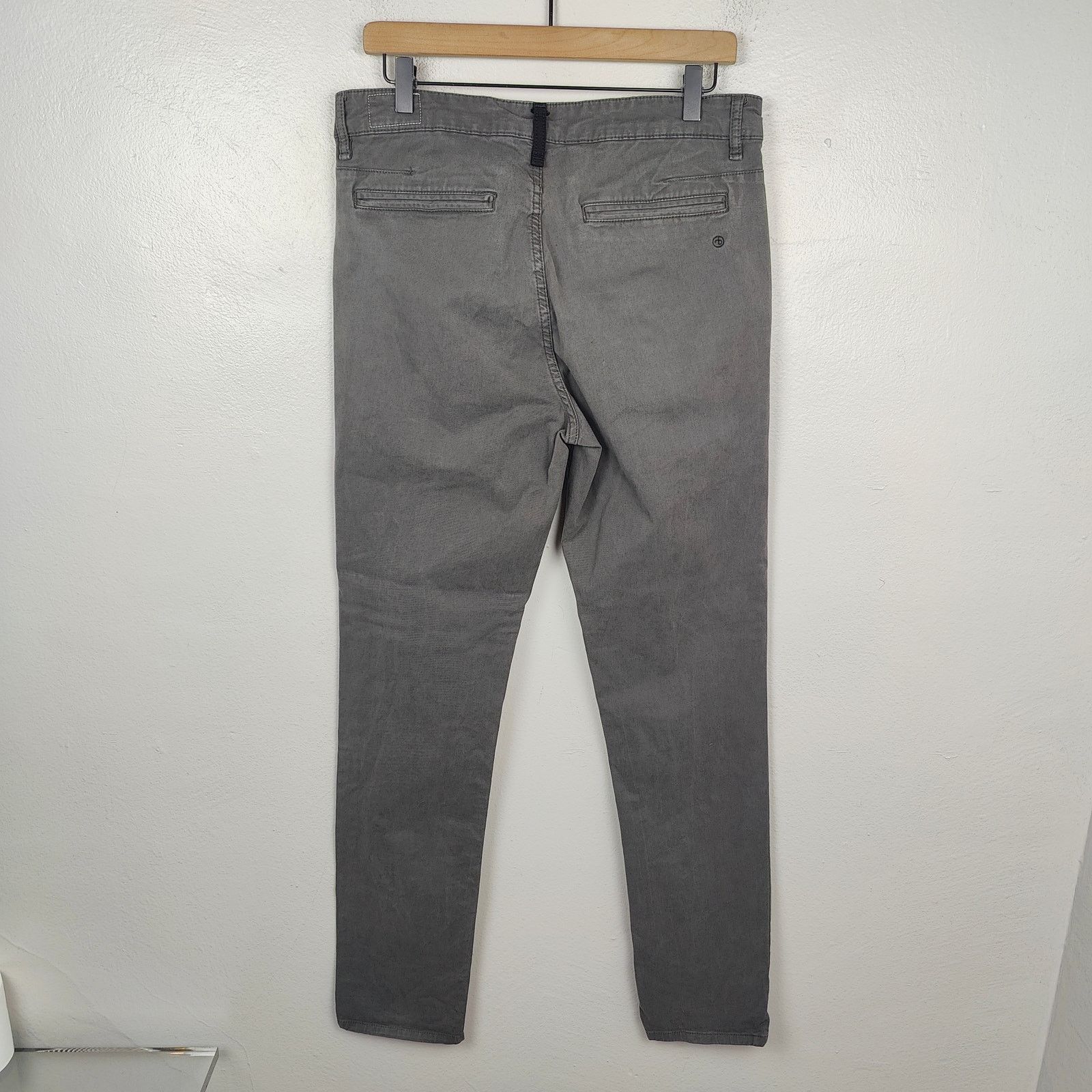 Rag & Bone Rag & Bone Chino Pants Mens 31 Gray Slim Fit Casual Size US 31 - 7 Thumbnail