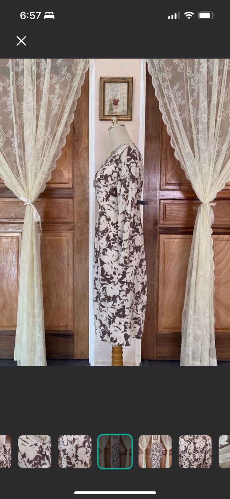 Pierre Balmain Pierre Balmain Vintage Silk Dress Size M / US 6-8 / IT 42-44 - 6 Thumbnail