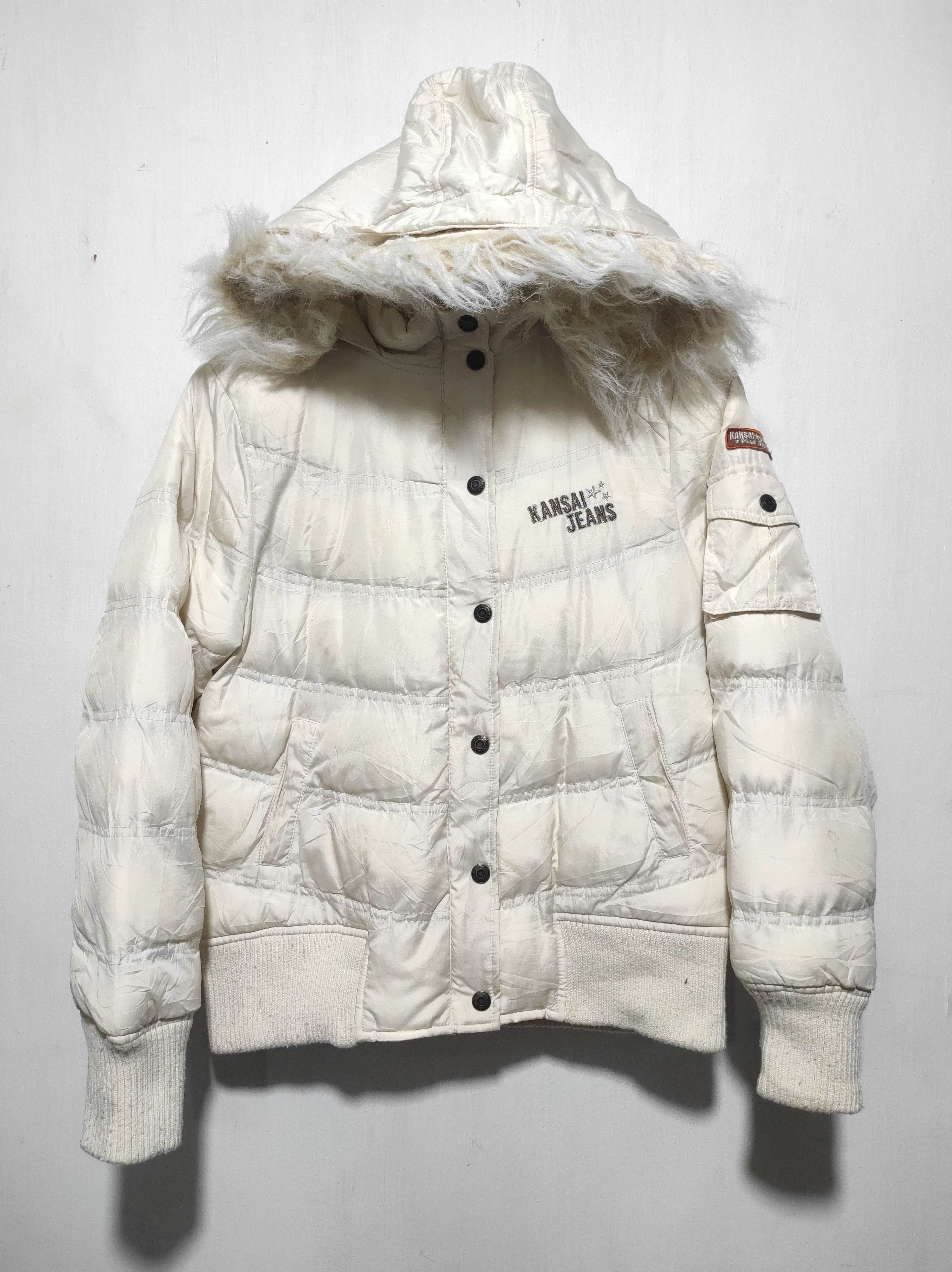 Kansai Yamamoto Kansai Jeans Zip Fur Hoodie Jakcet IfSixWasNine LGB style Size S / US 4 / IT 40 - 2 Thumbnail